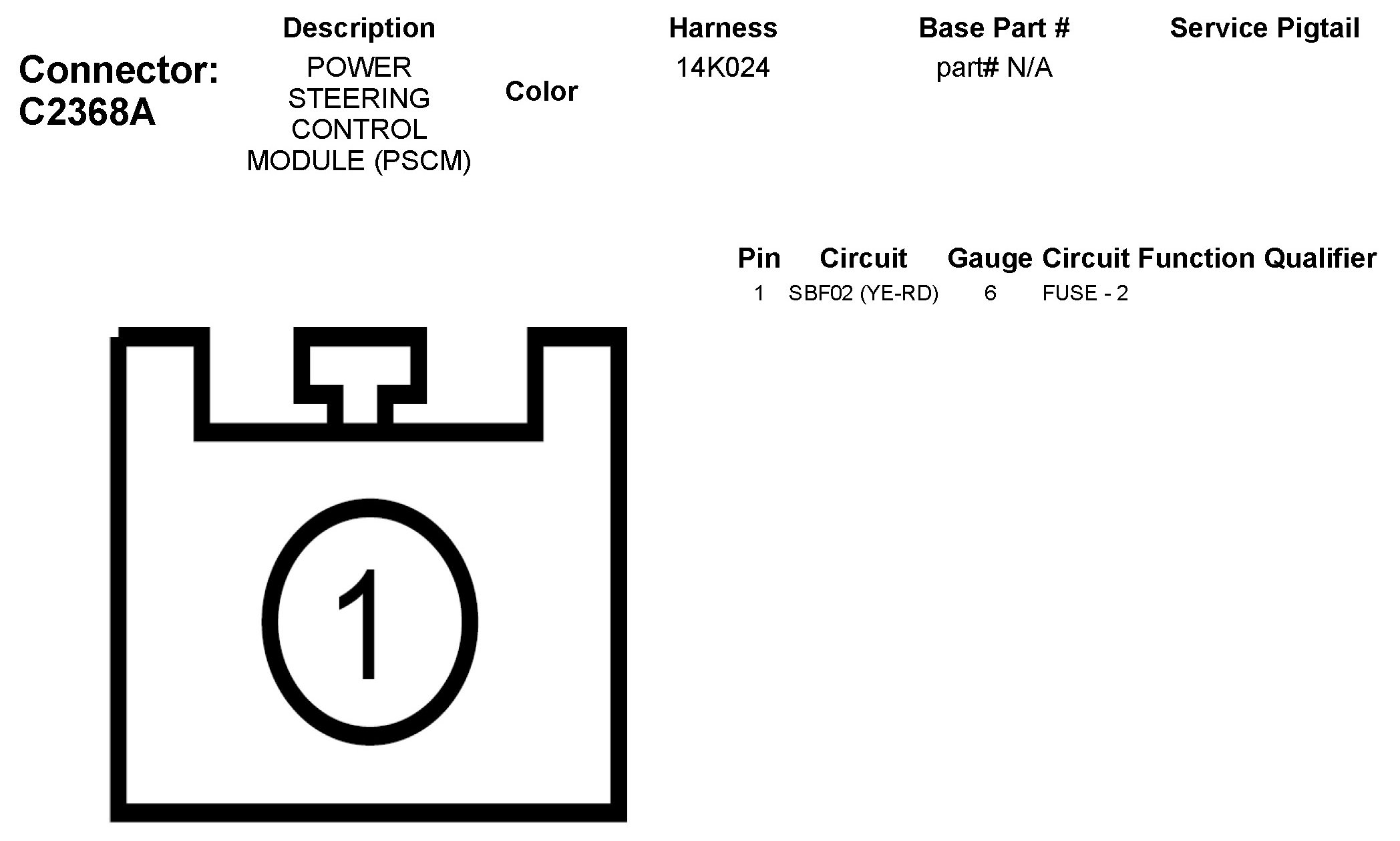 Factory service manual diagram