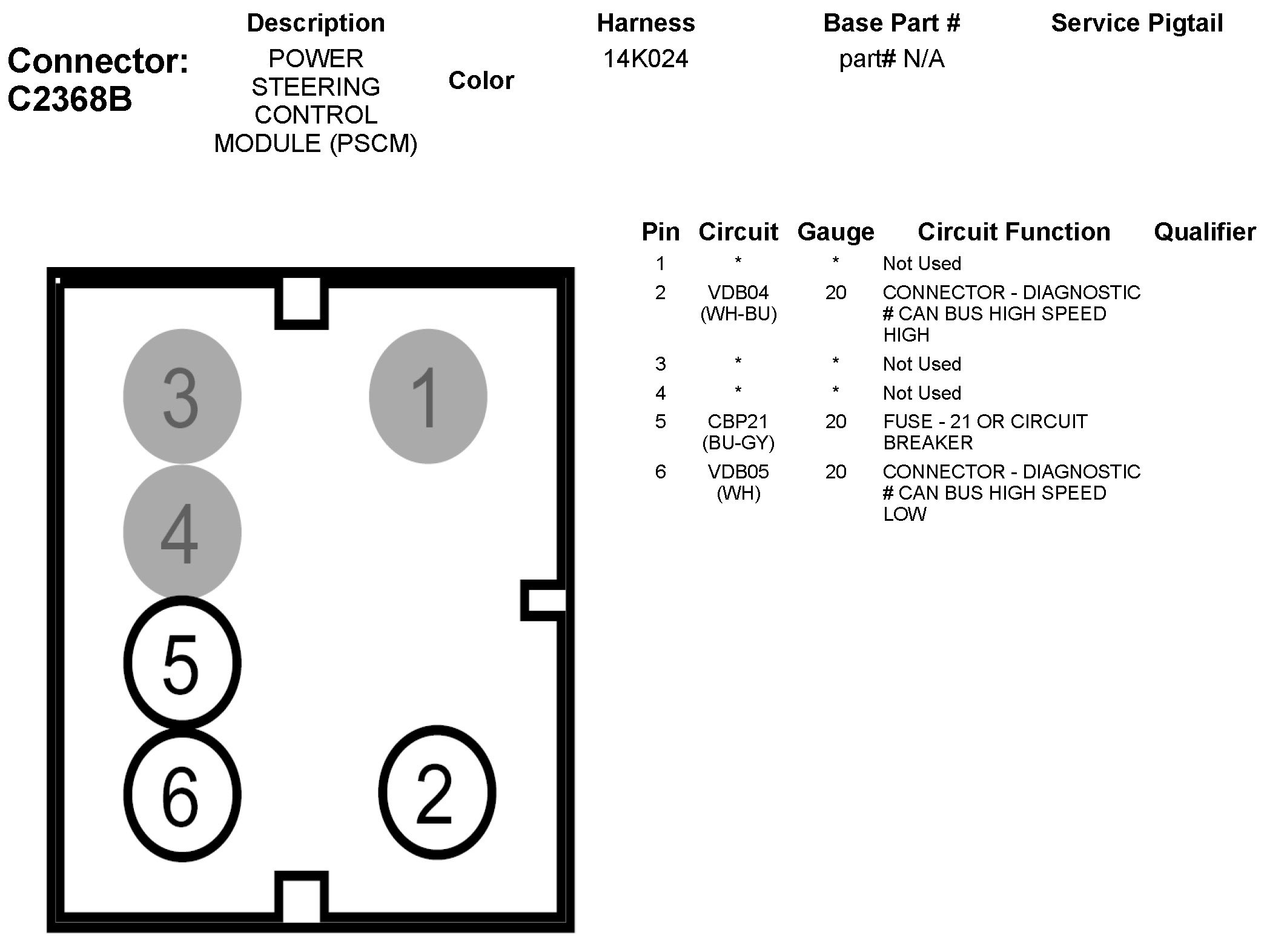 Factory service manual diagram