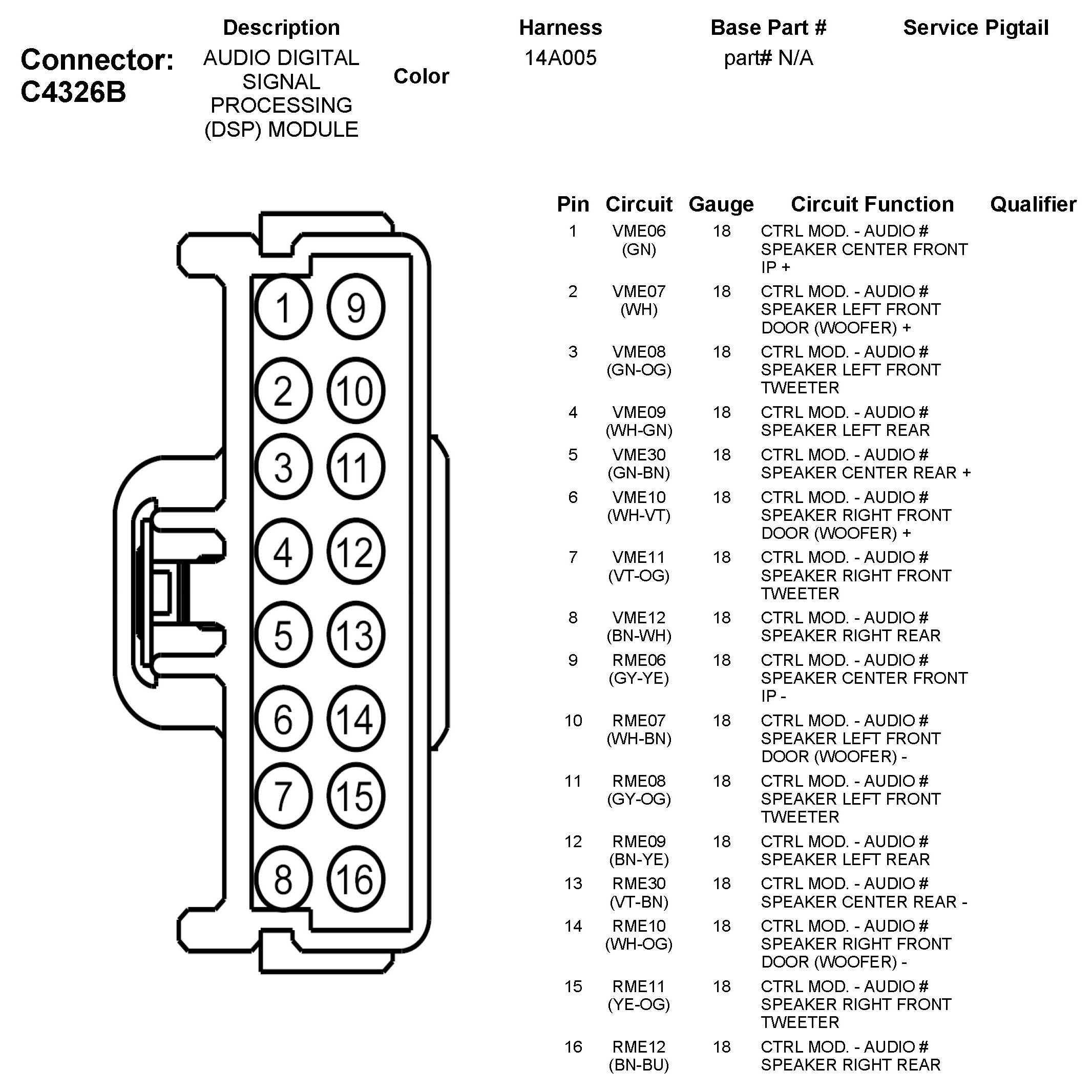 Factory service manual diagram