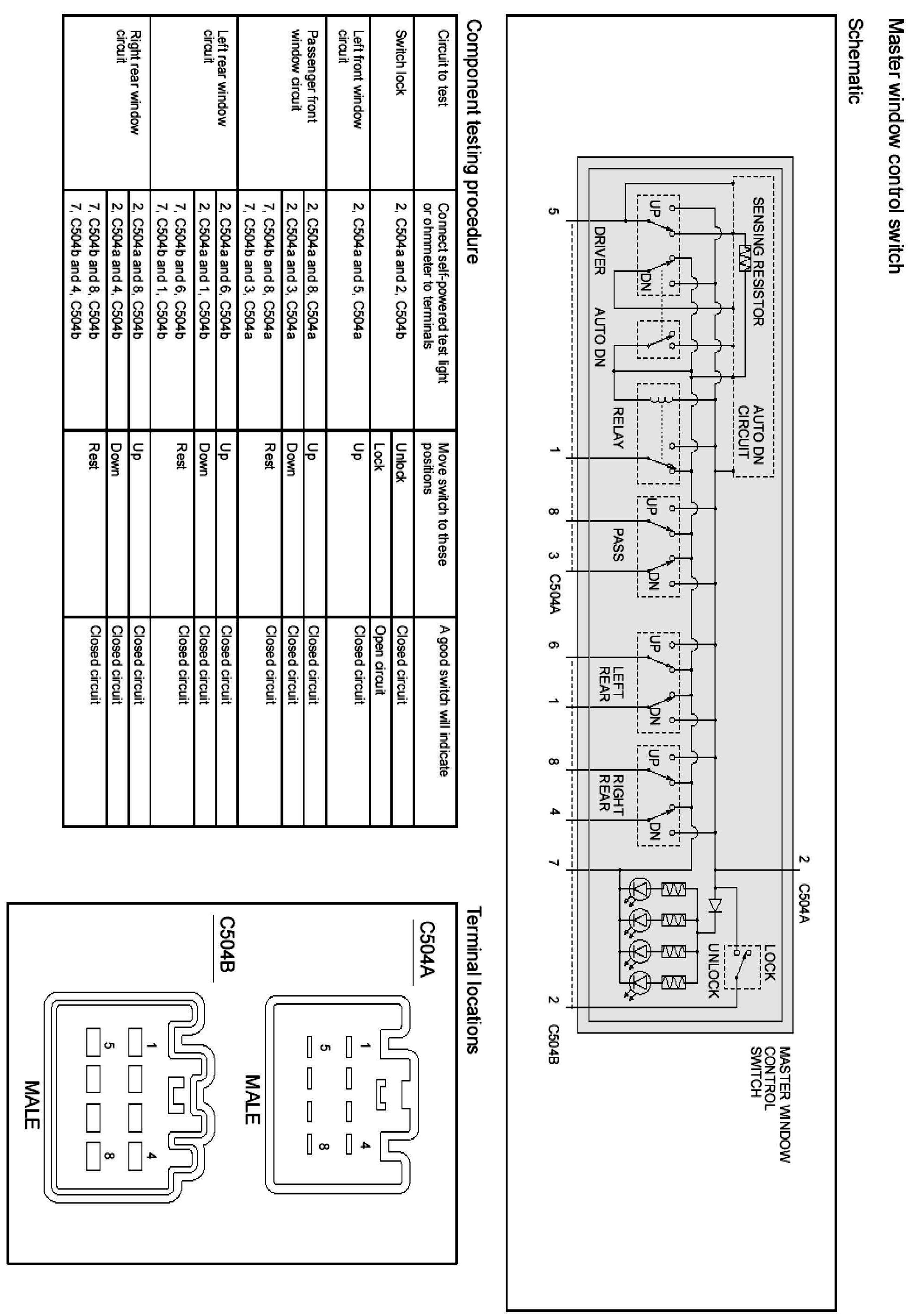 Factory service manual diagram
