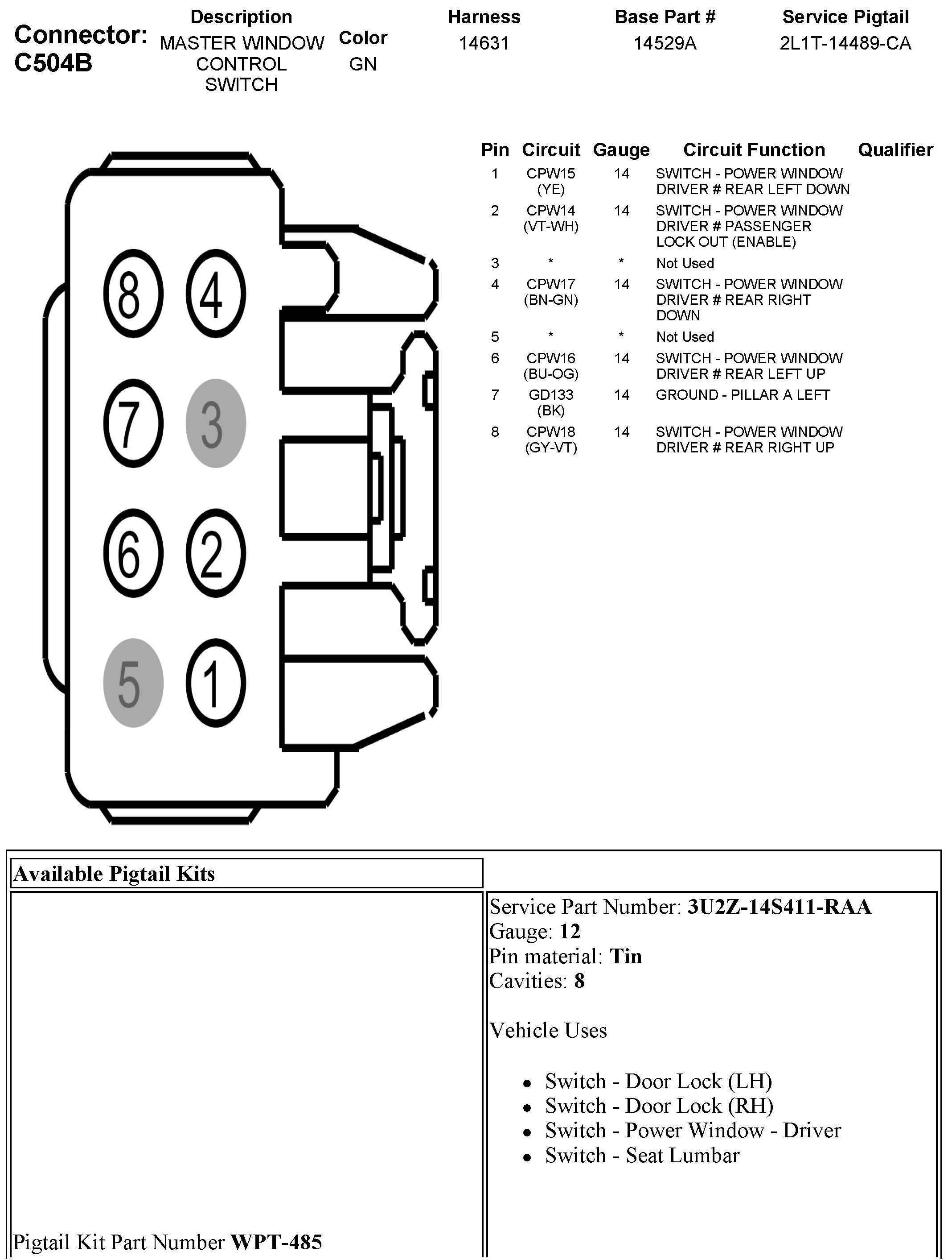 Factory service manual diagram