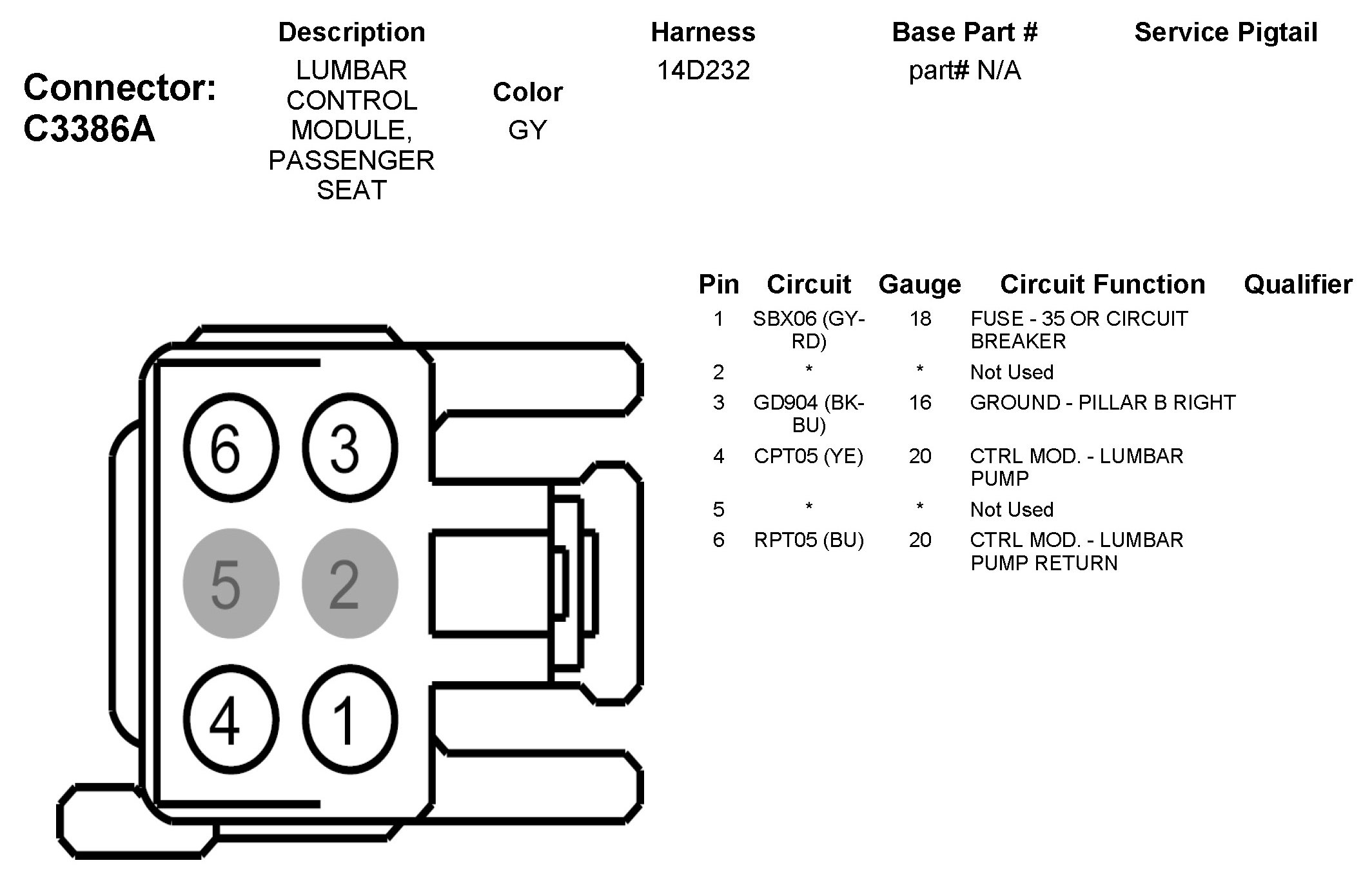 Factory service manual diagram