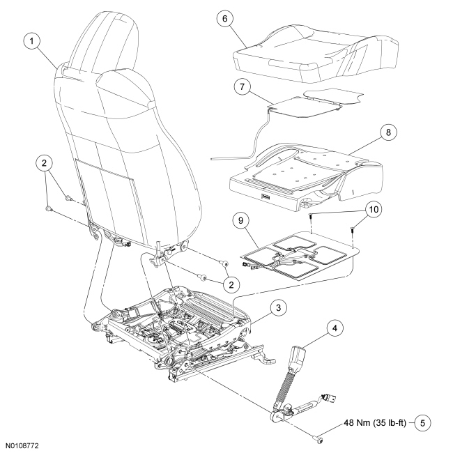 Factory service manual diagram