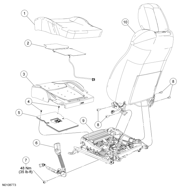 Factory service manual diagram