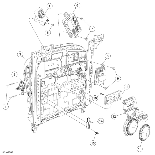 Factory service manual diagram