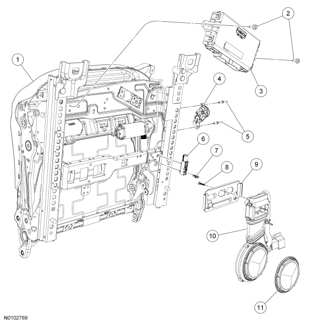 Factory service manual diagram