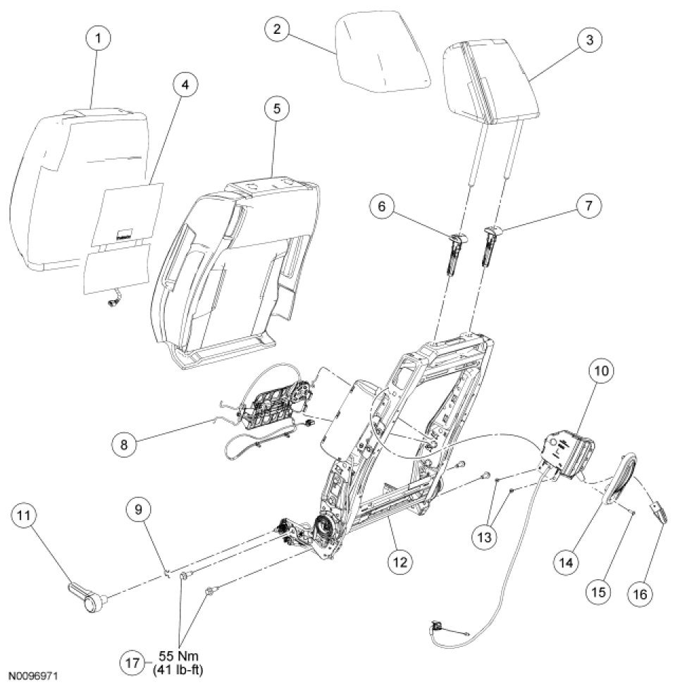 Factory service manual diagram