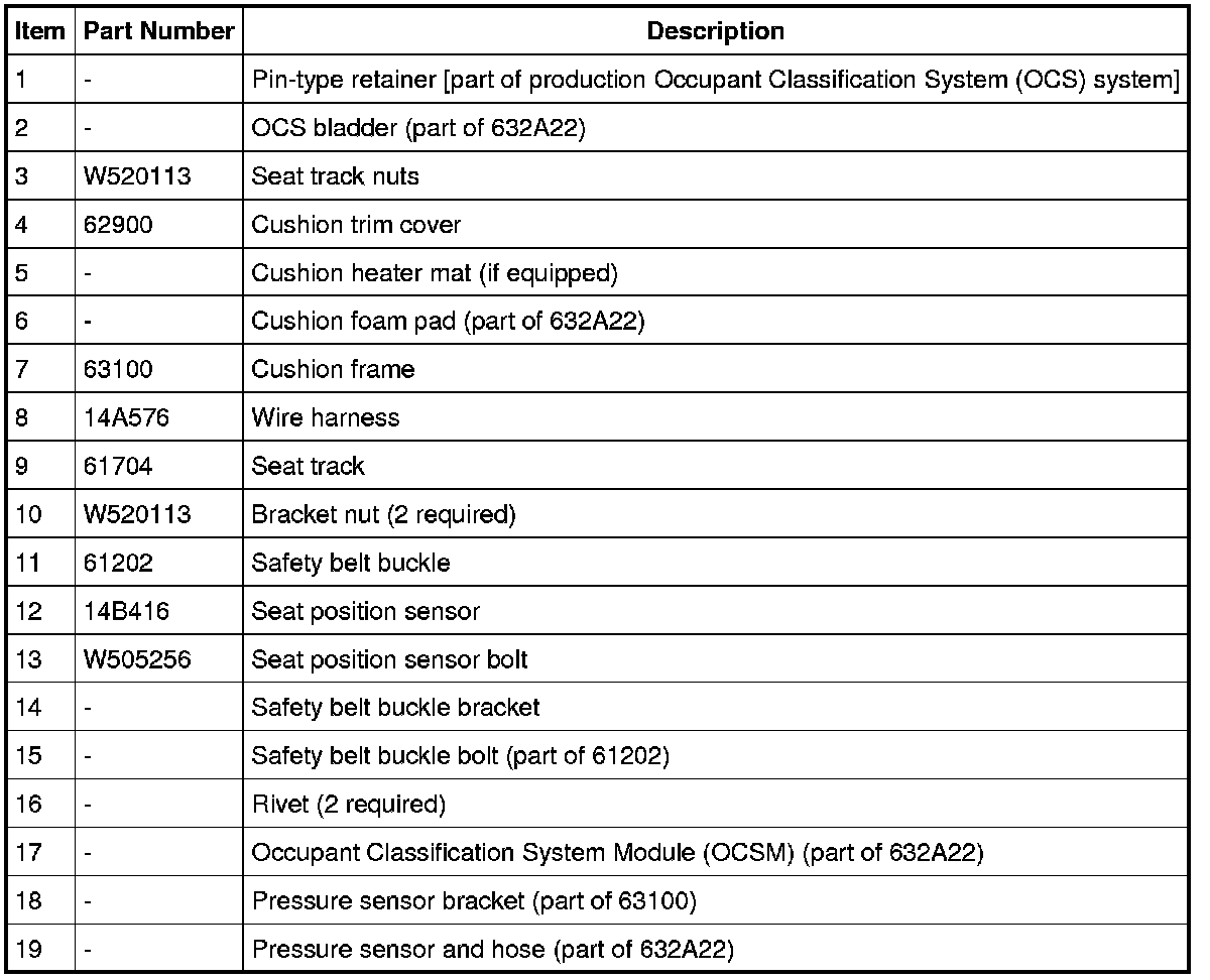 Factory service manual diagram