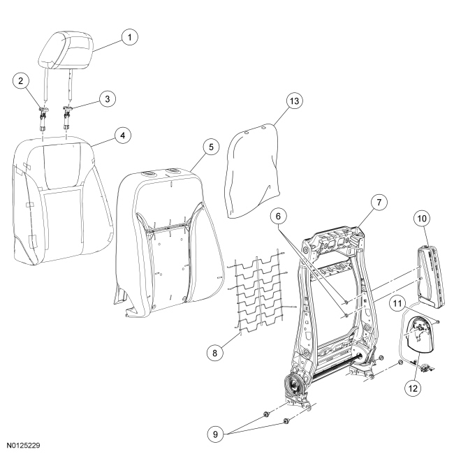 Factory service manual diagram
