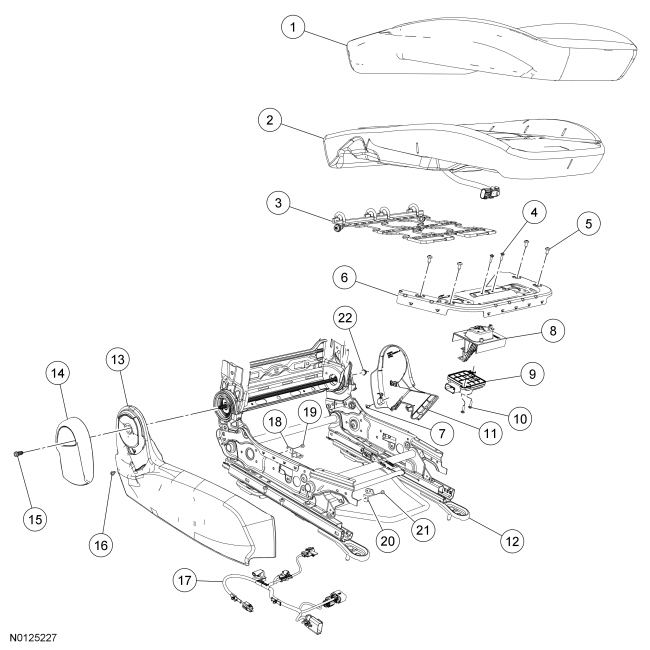 Factory service manual diagram