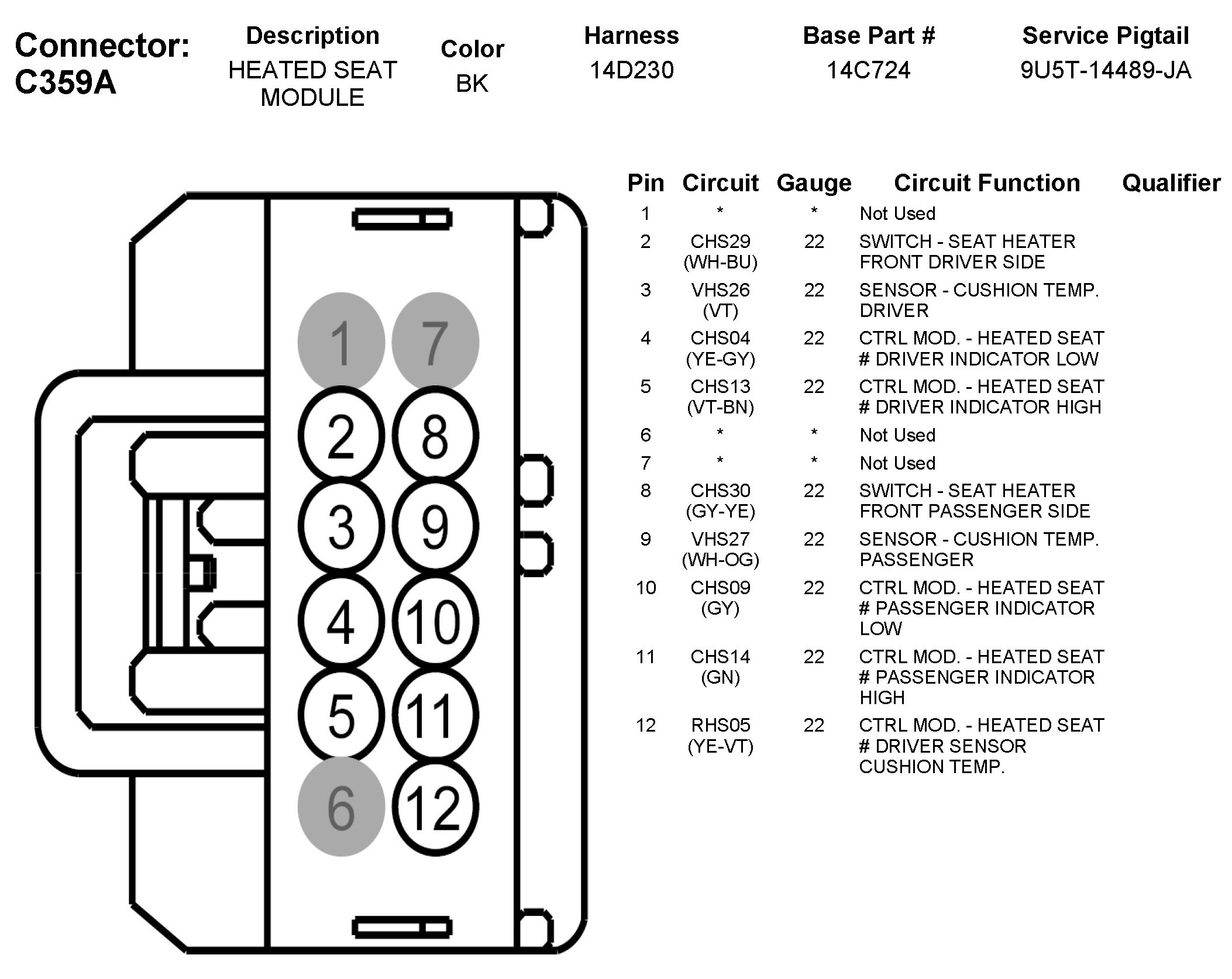 Factory service manual diagram