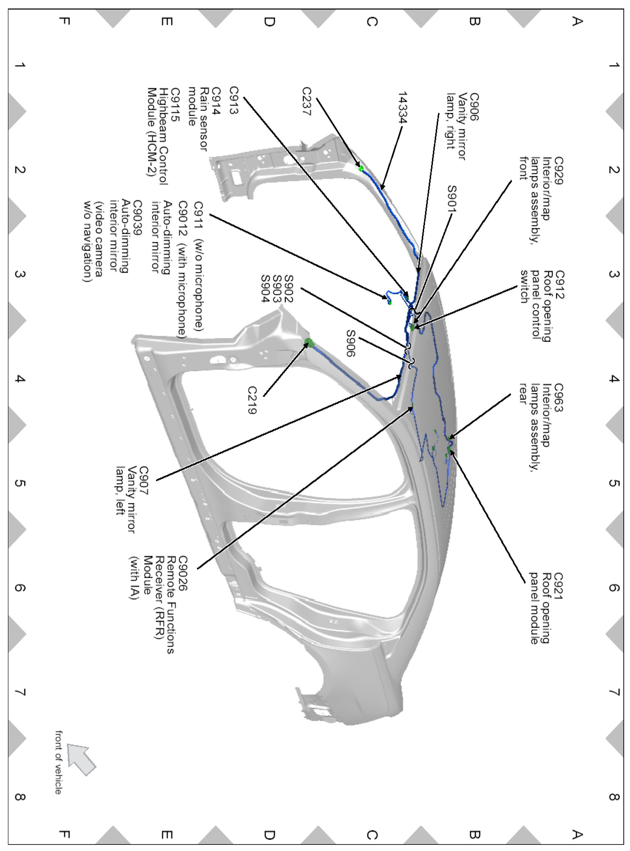 Factory service manual diagram