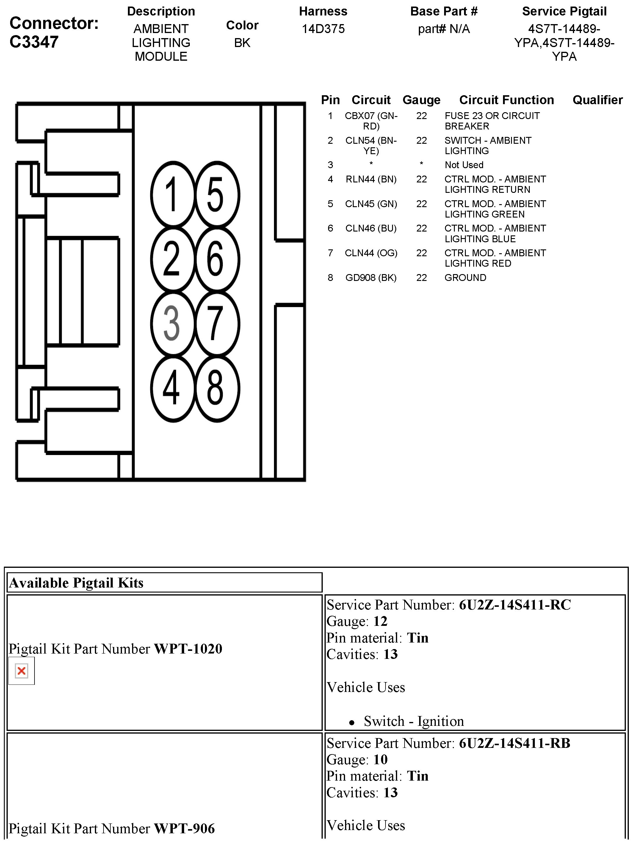 Factory service manual diagram