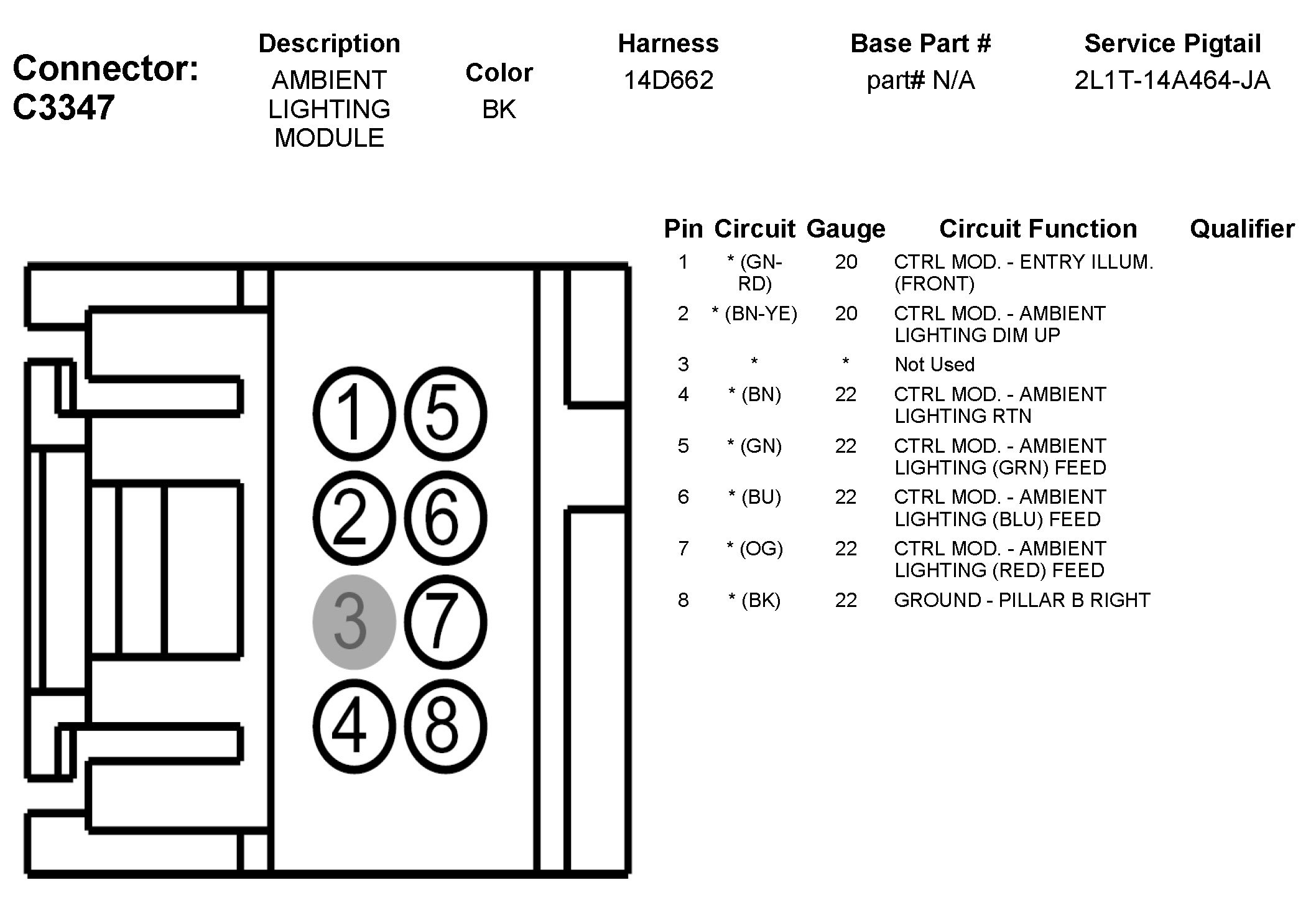 Factory service manual diagram