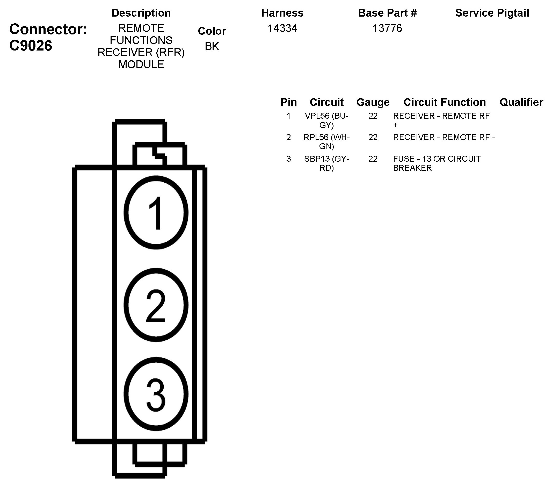 Factory service manual diagram
