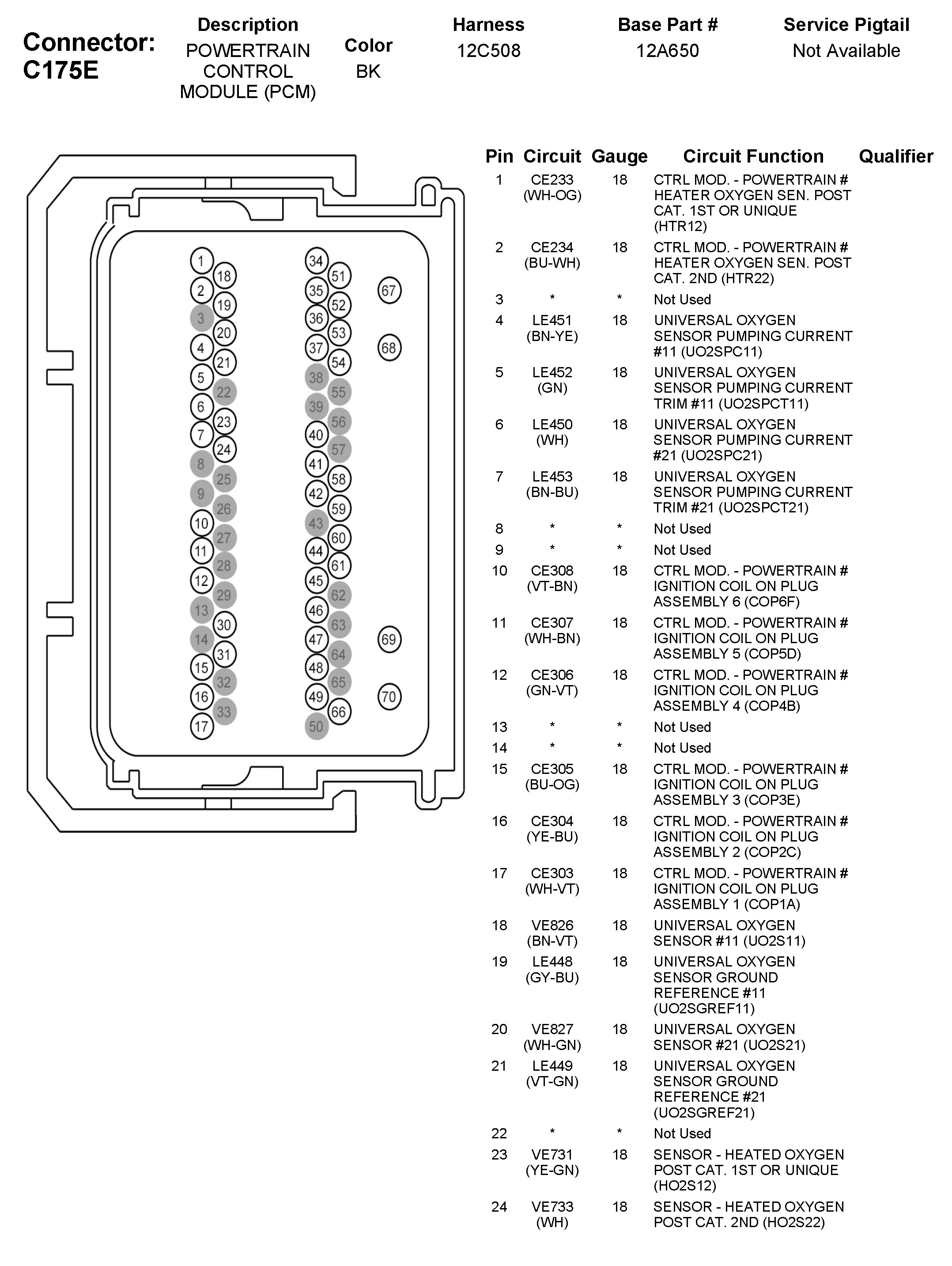 Factory service manual diagram