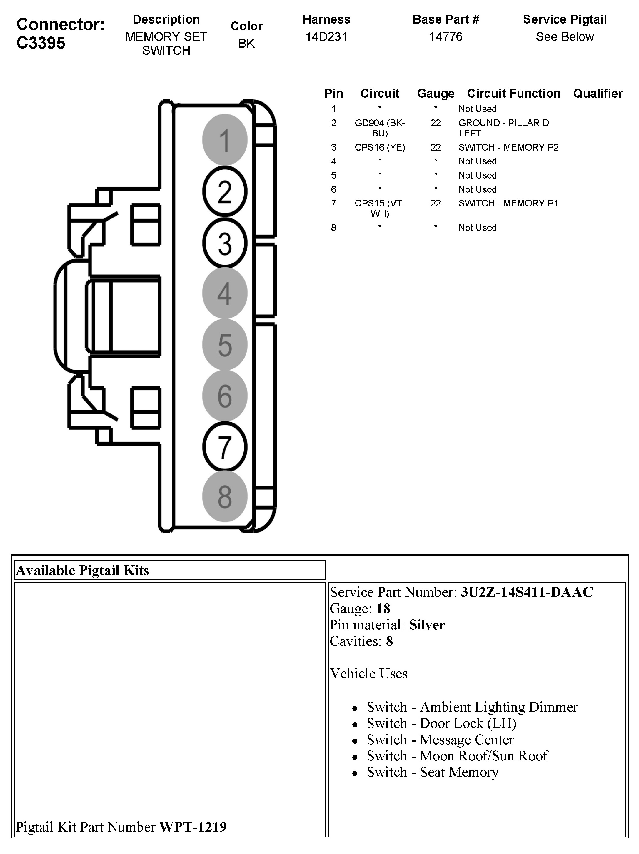 Factory service manual diagram