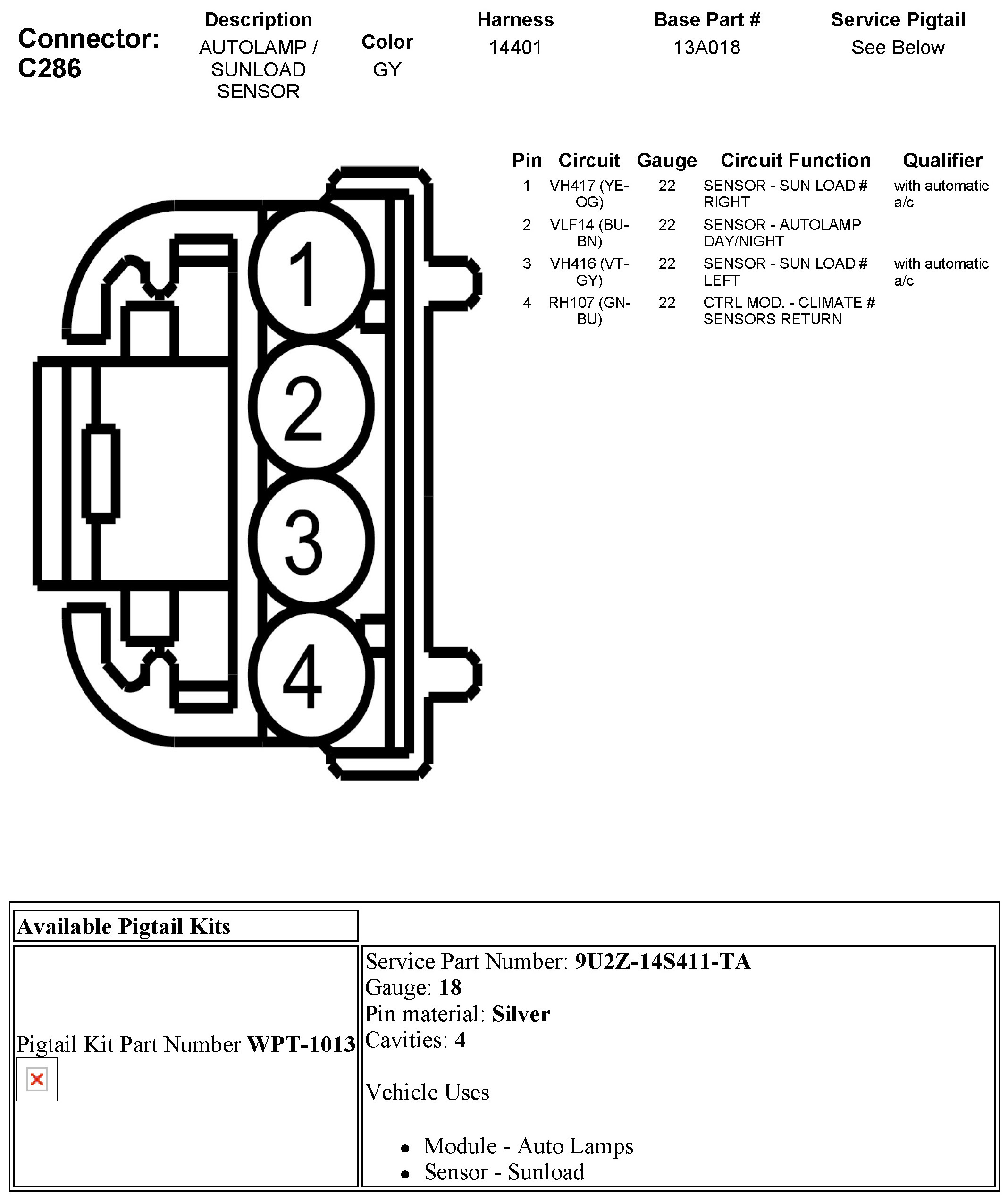 Factory service manual diagram