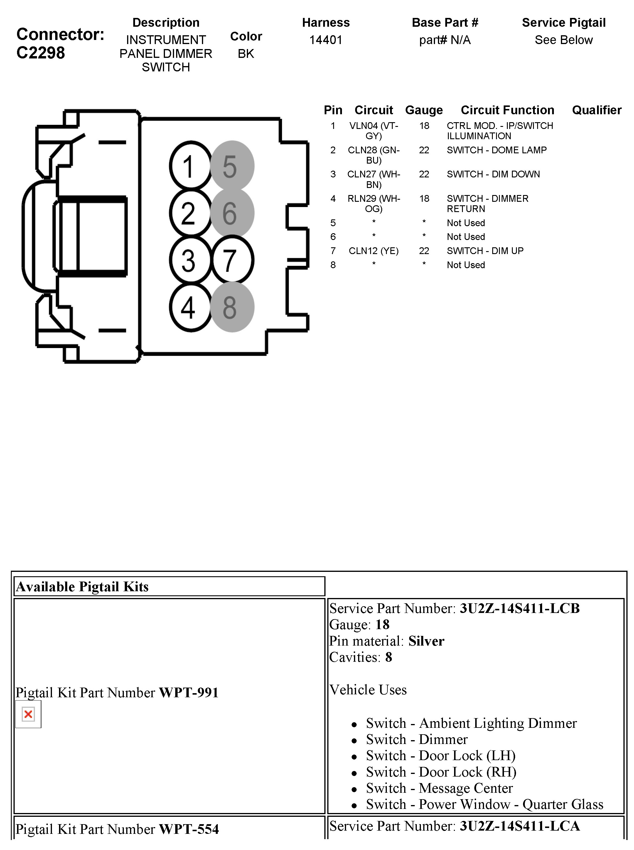 Factory service manual diagram