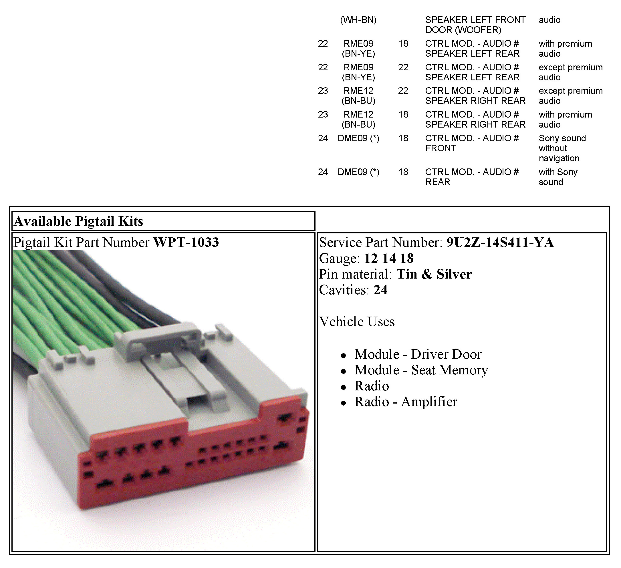 Factory service manual diagram