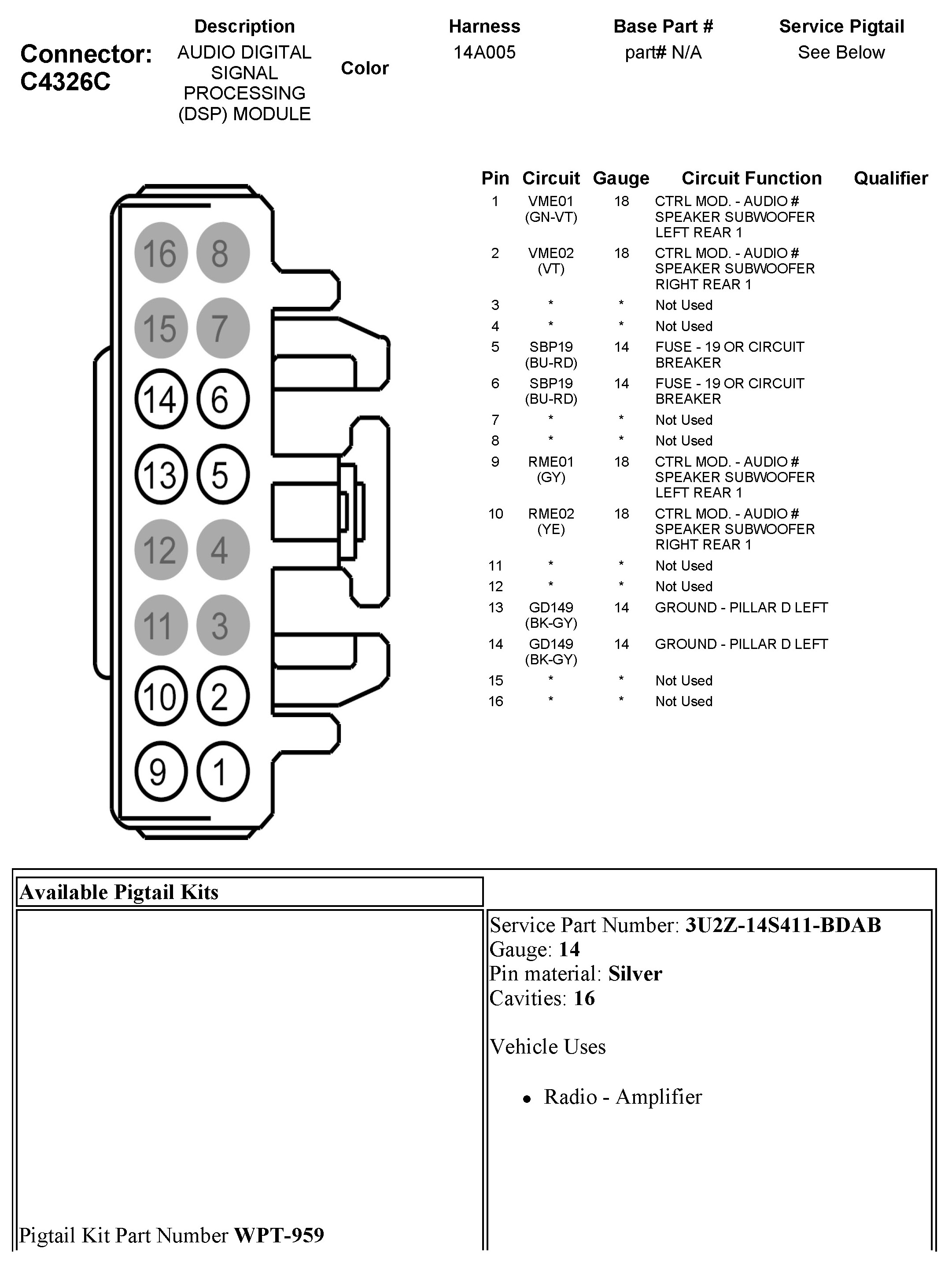 Factory service manual diagram