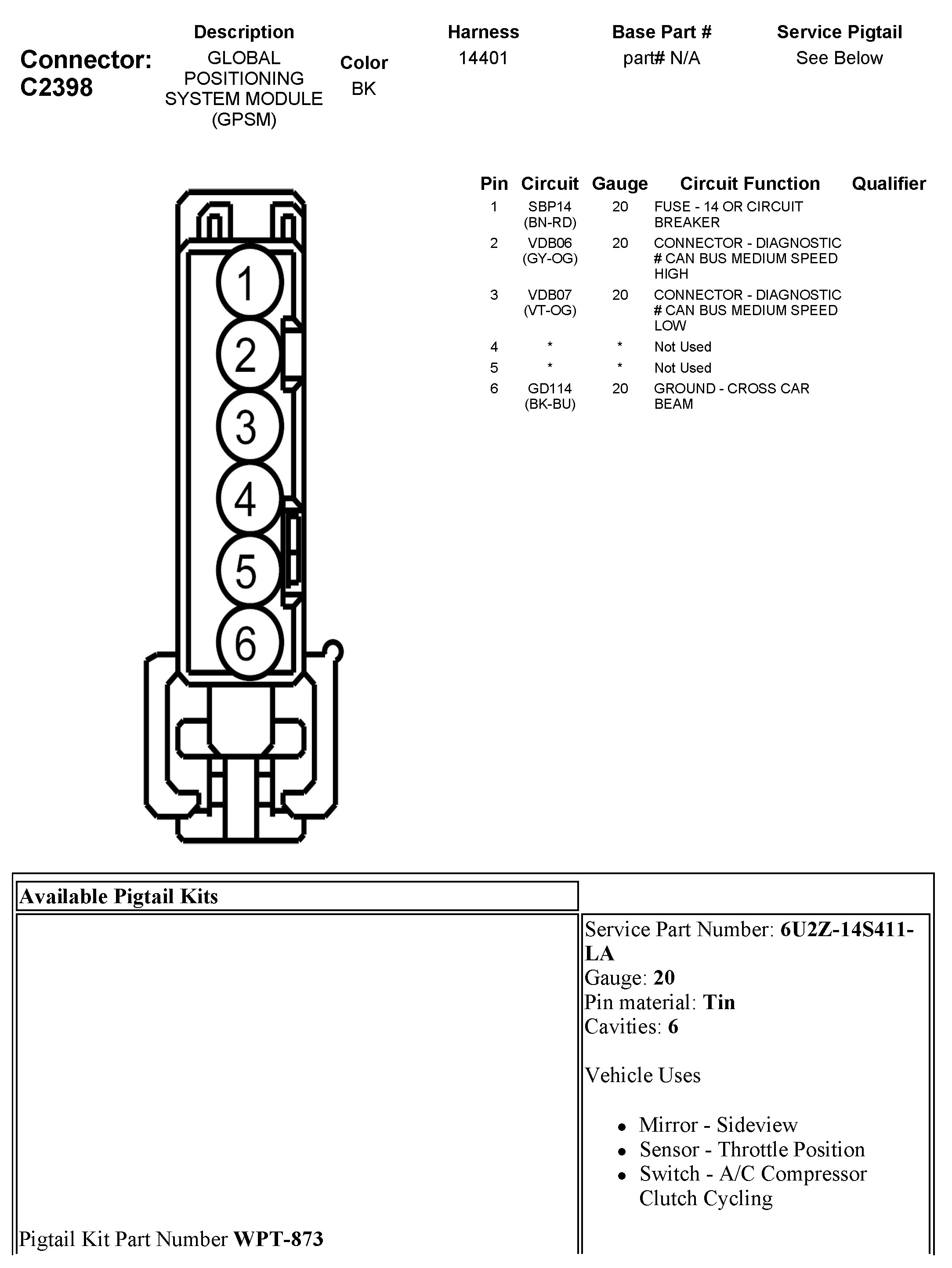 Factory service manual diagram