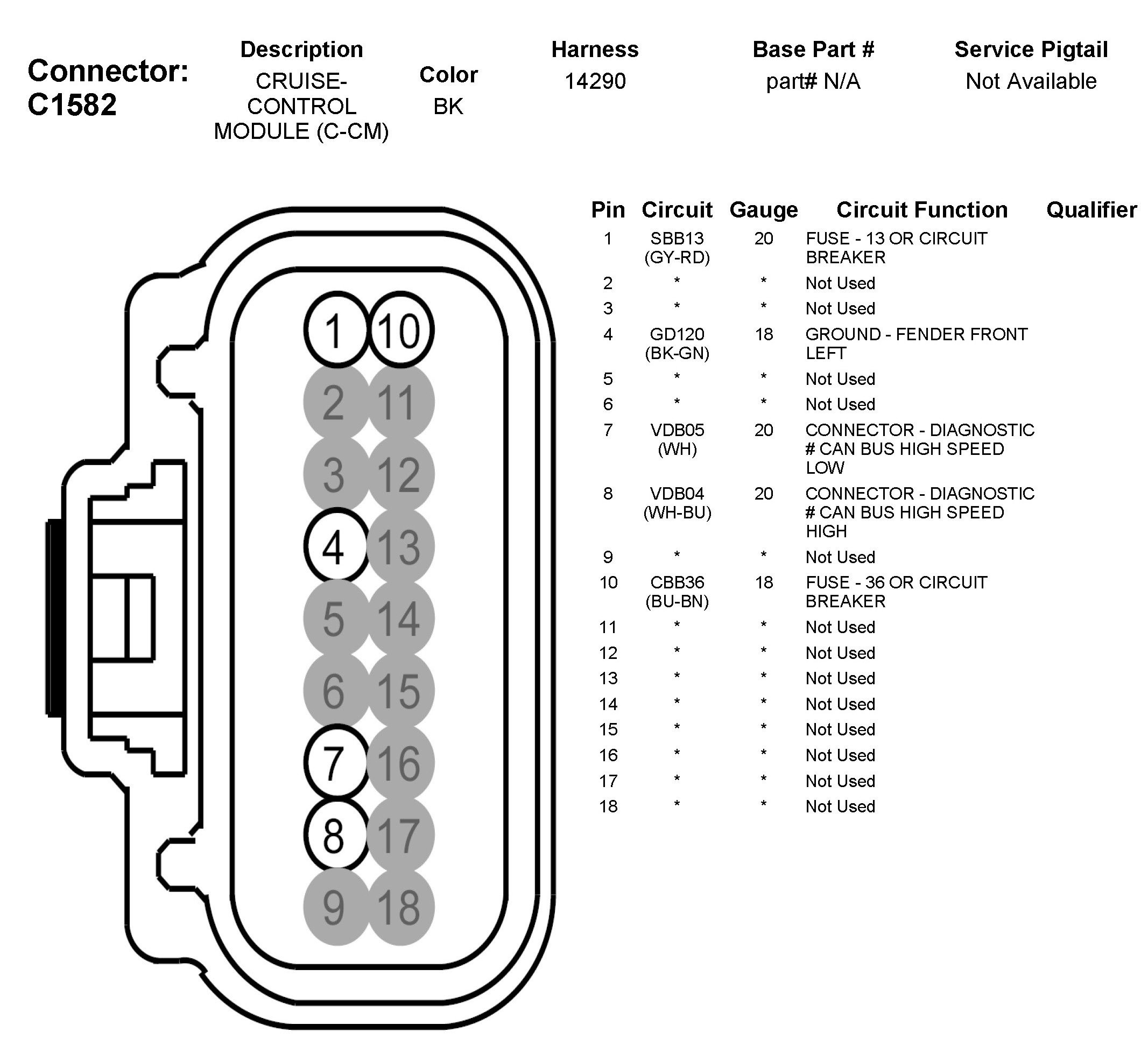 Factory service manual diagram