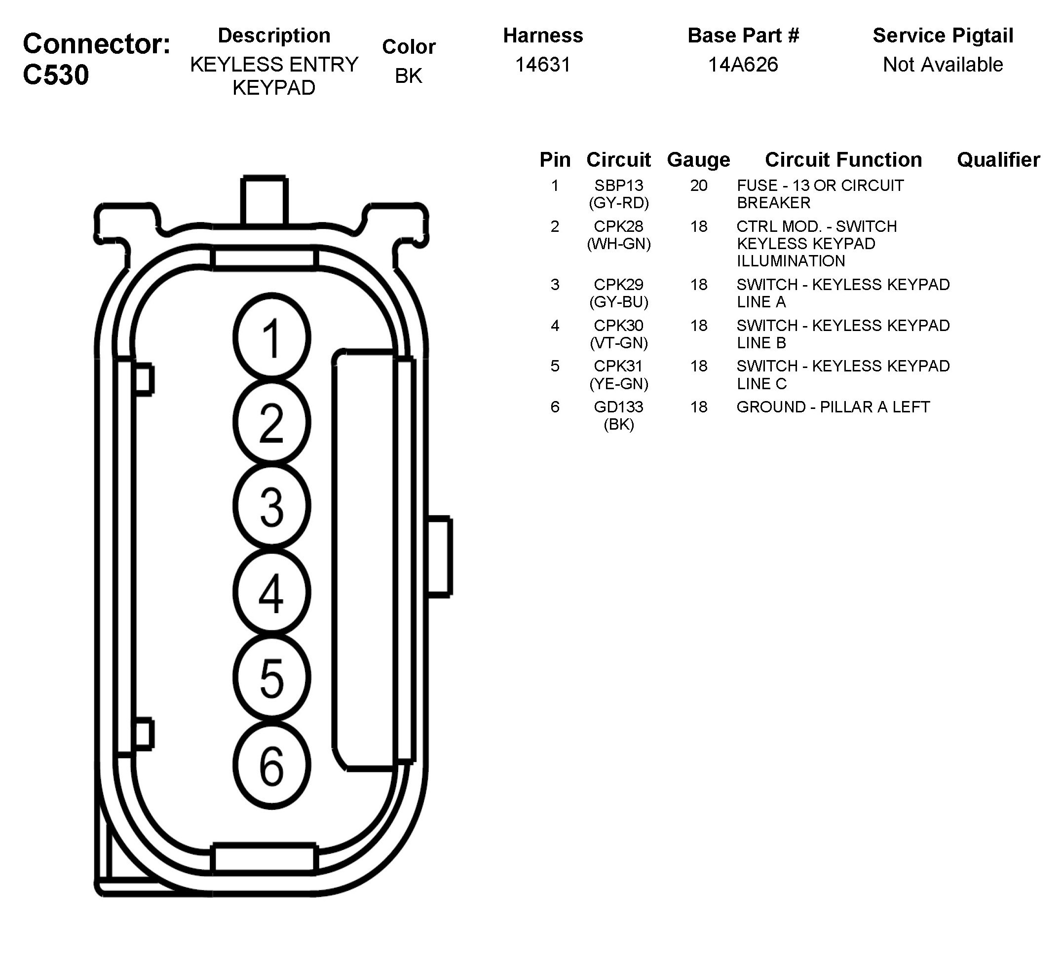 Factory service manual diagram