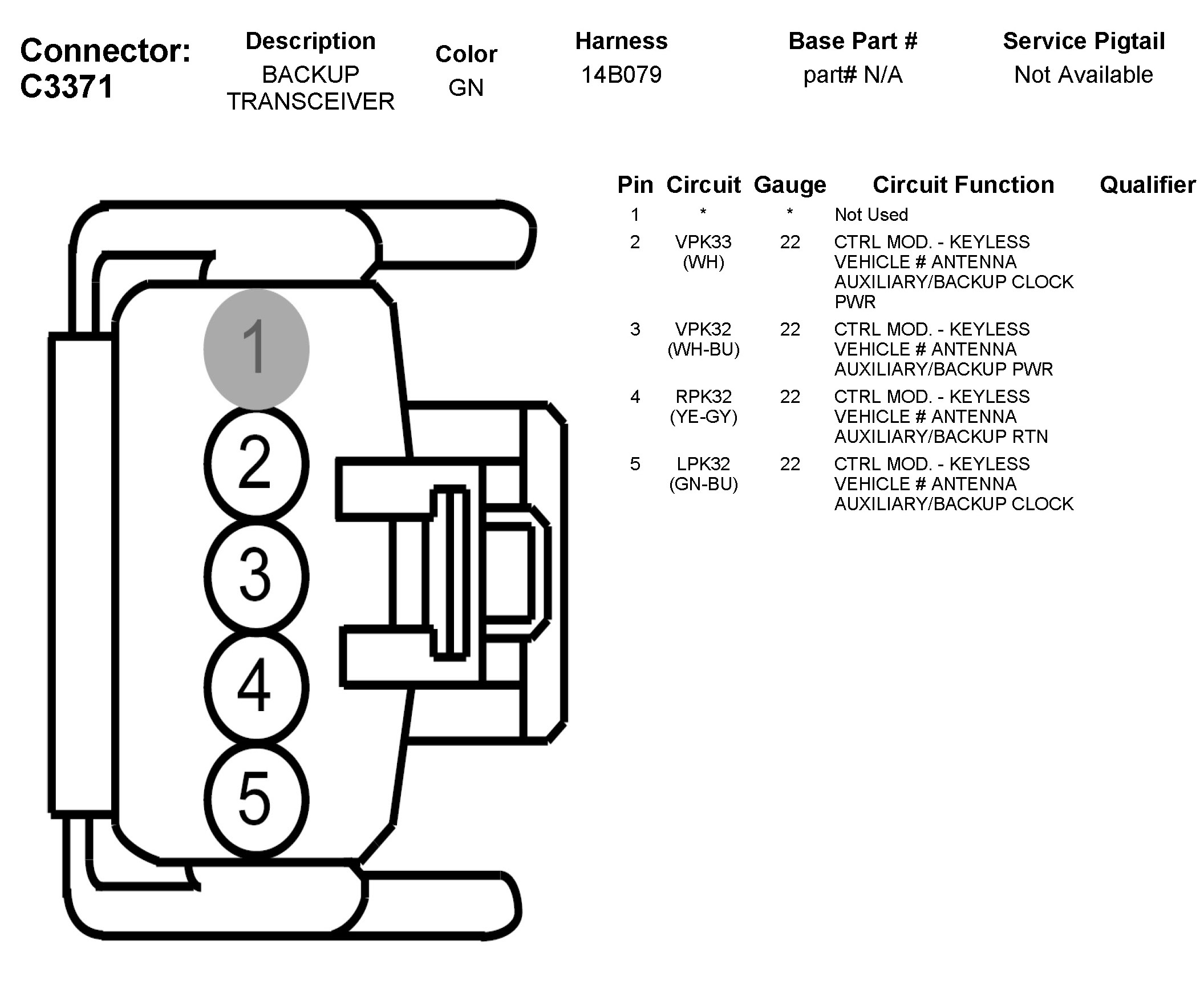 Factory service manual diagram