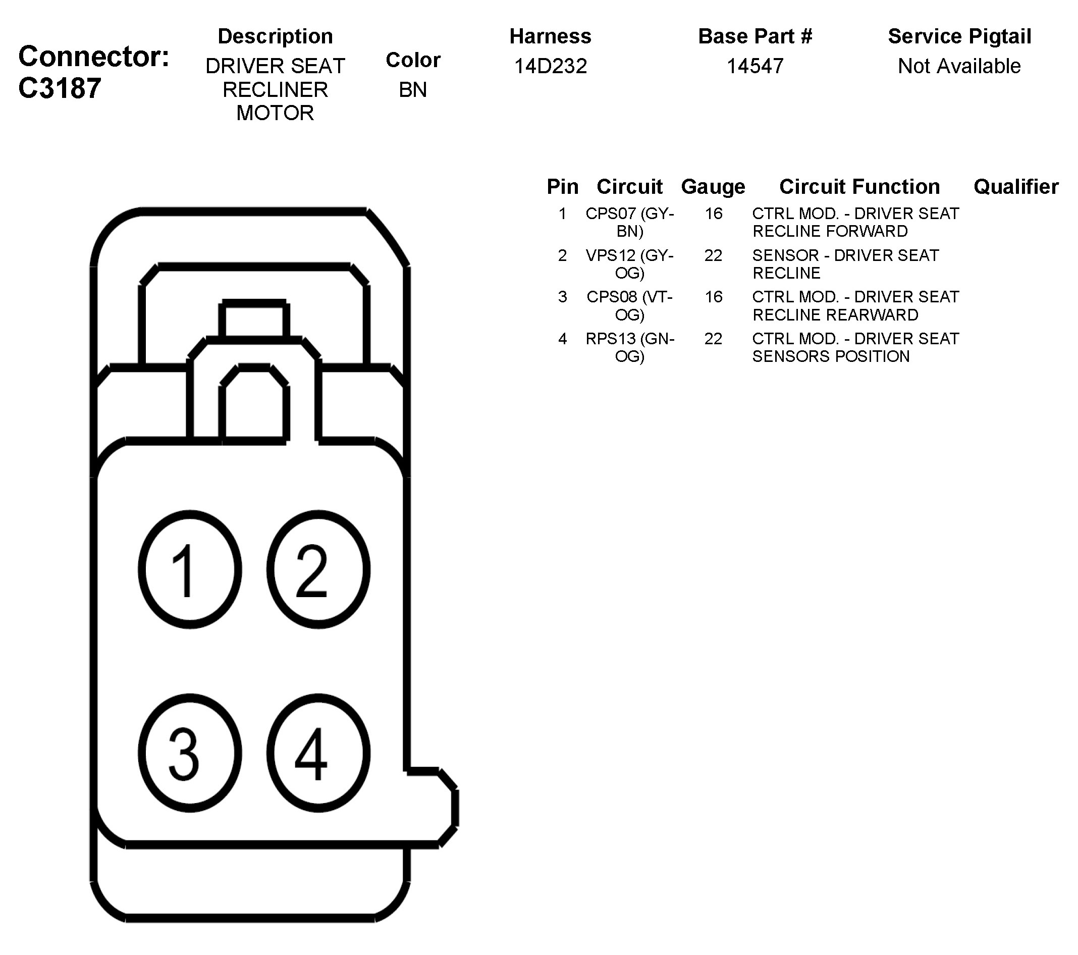 Factory service manual diagram