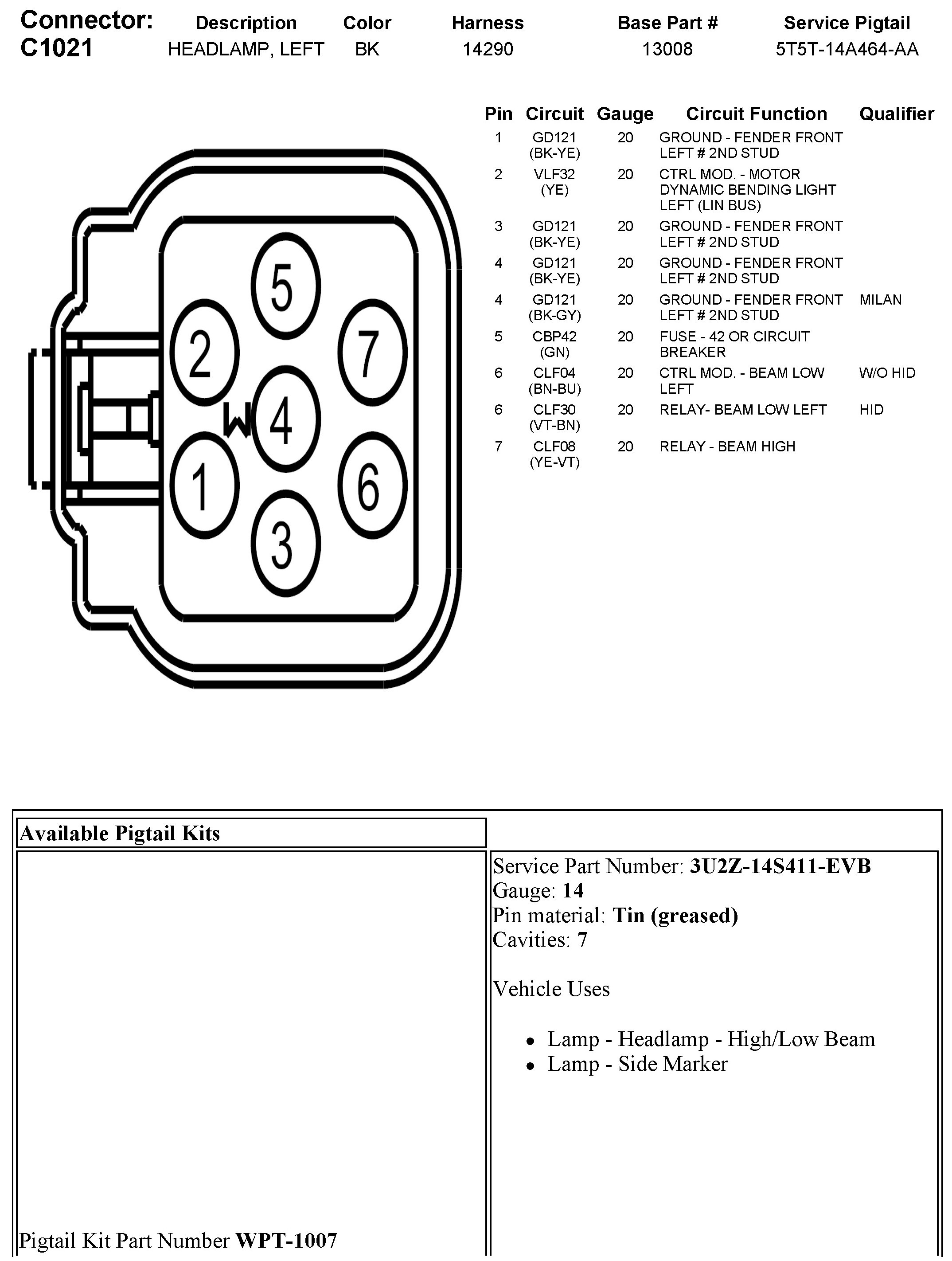Factory service manual diagram