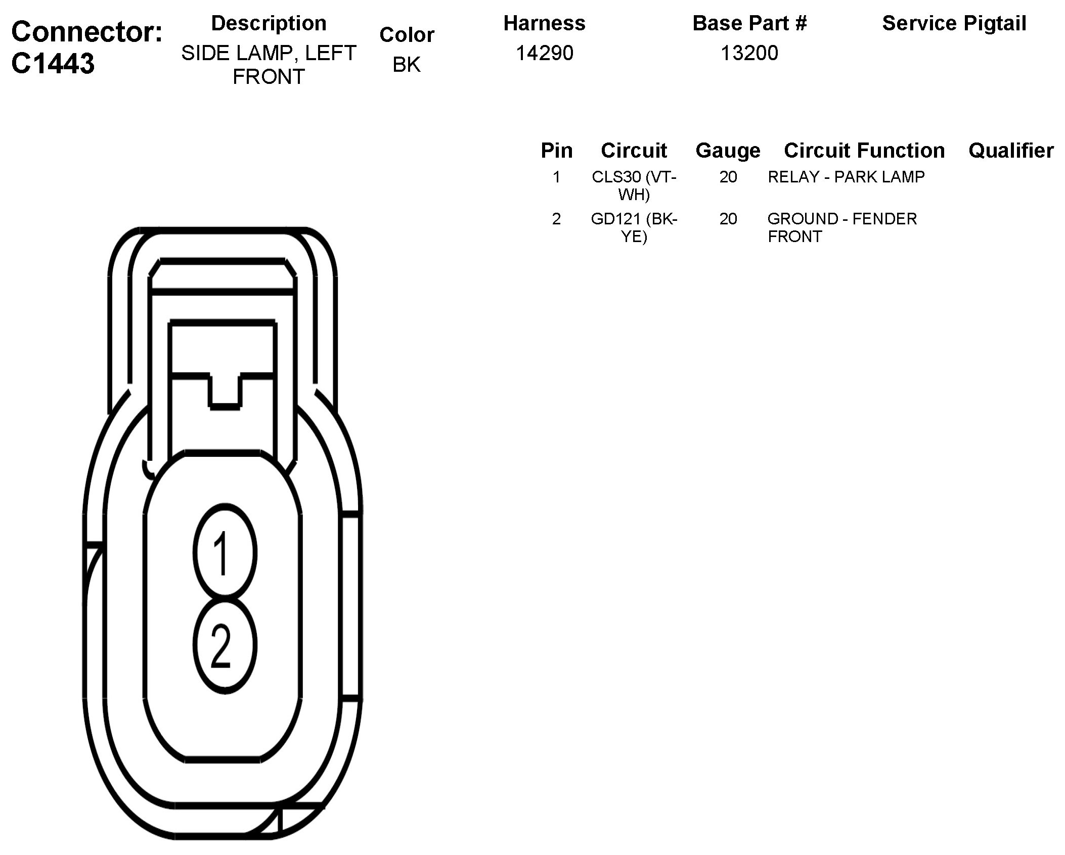 Factory service manual diagram