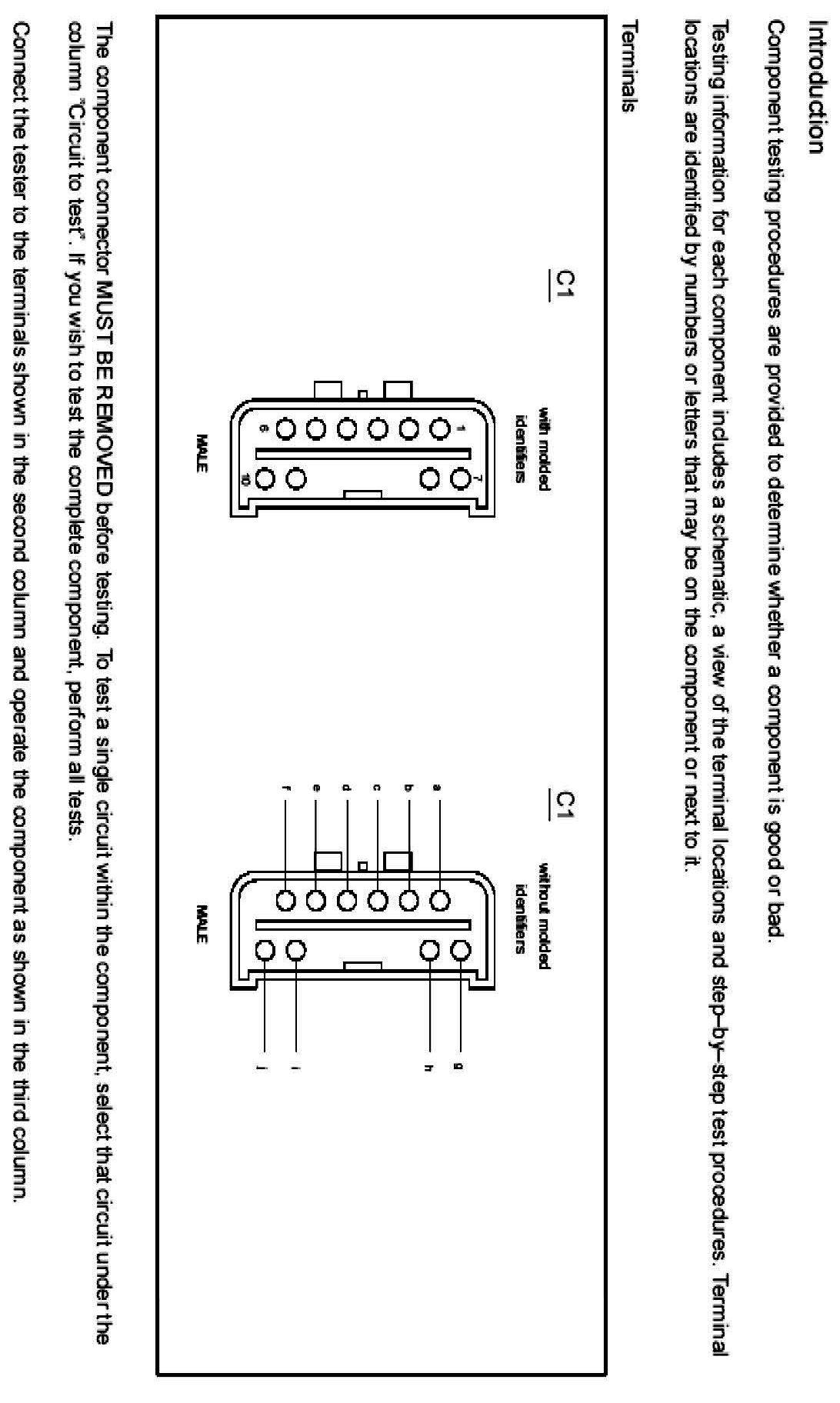 Factory service manual diagram