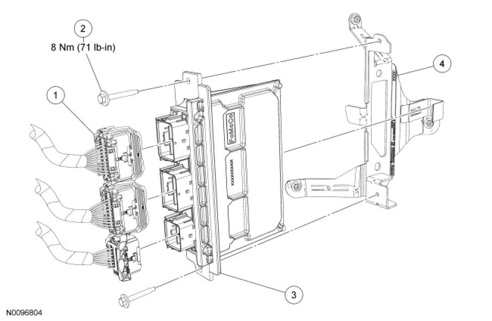 Factory service manual diagram