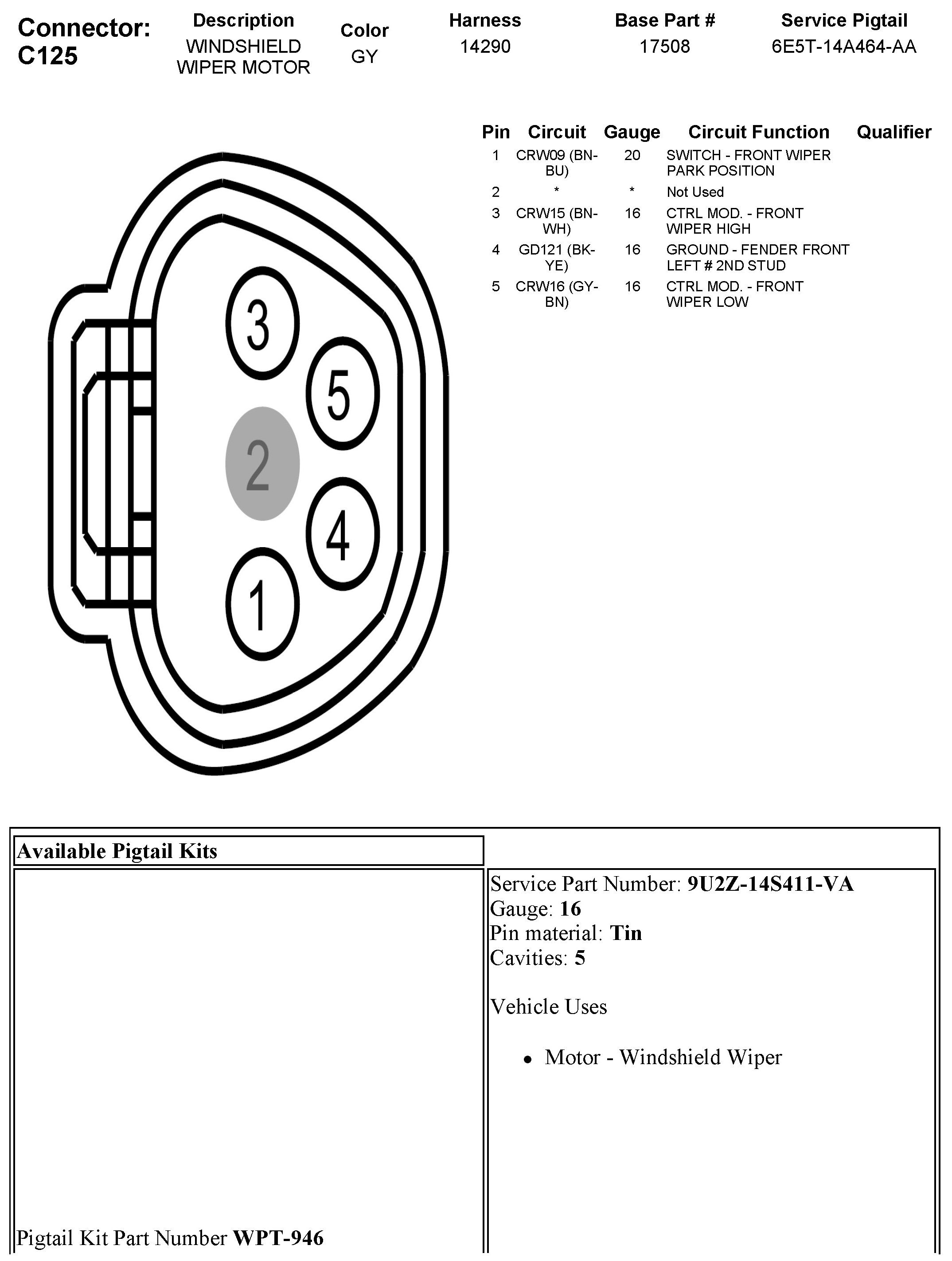 Factory service manual diagram