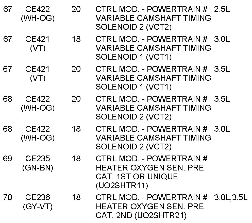 Factory service manual diagram