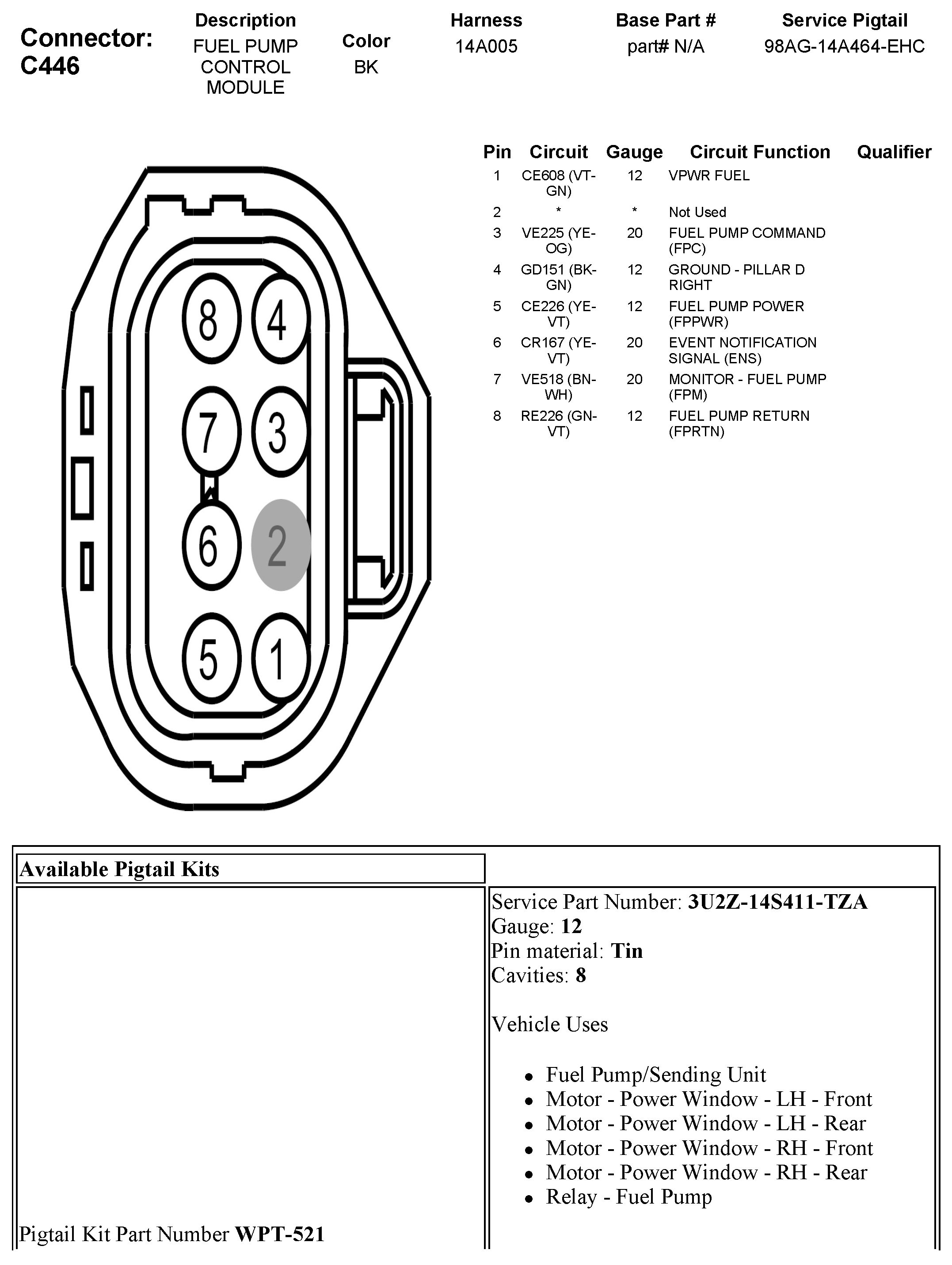 Factory service manual diagram