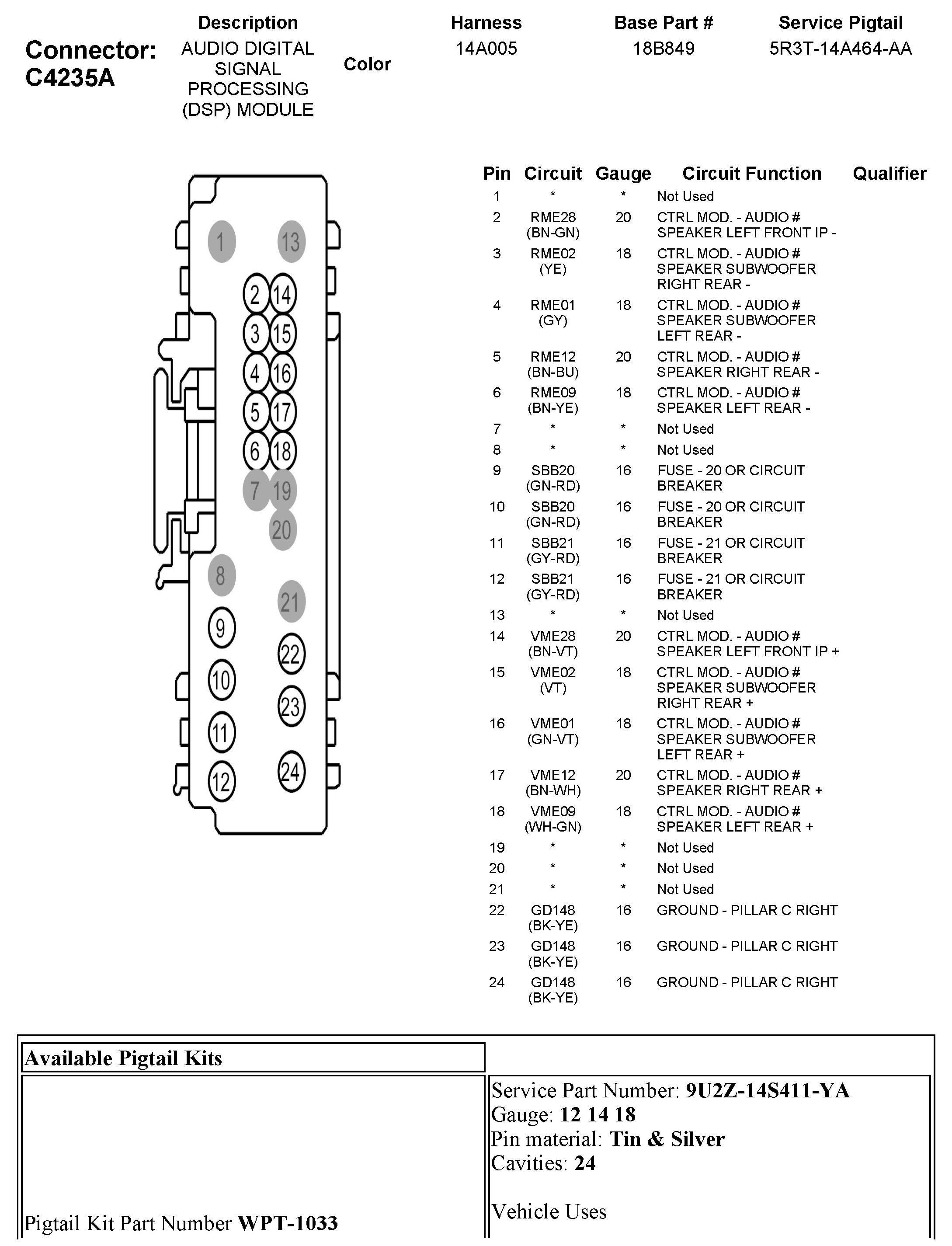 Factory service manual diagram
