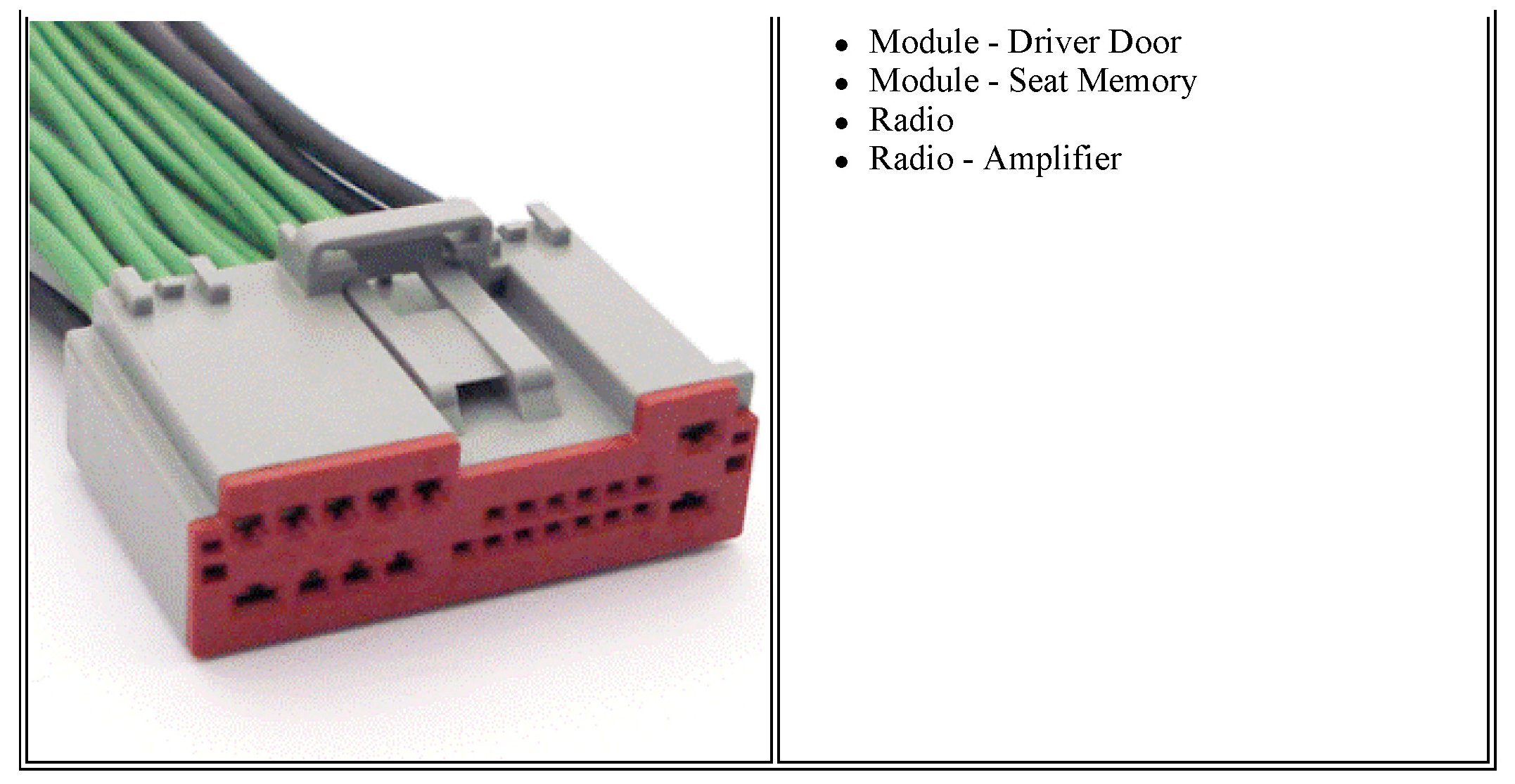 Factory service manual diagram