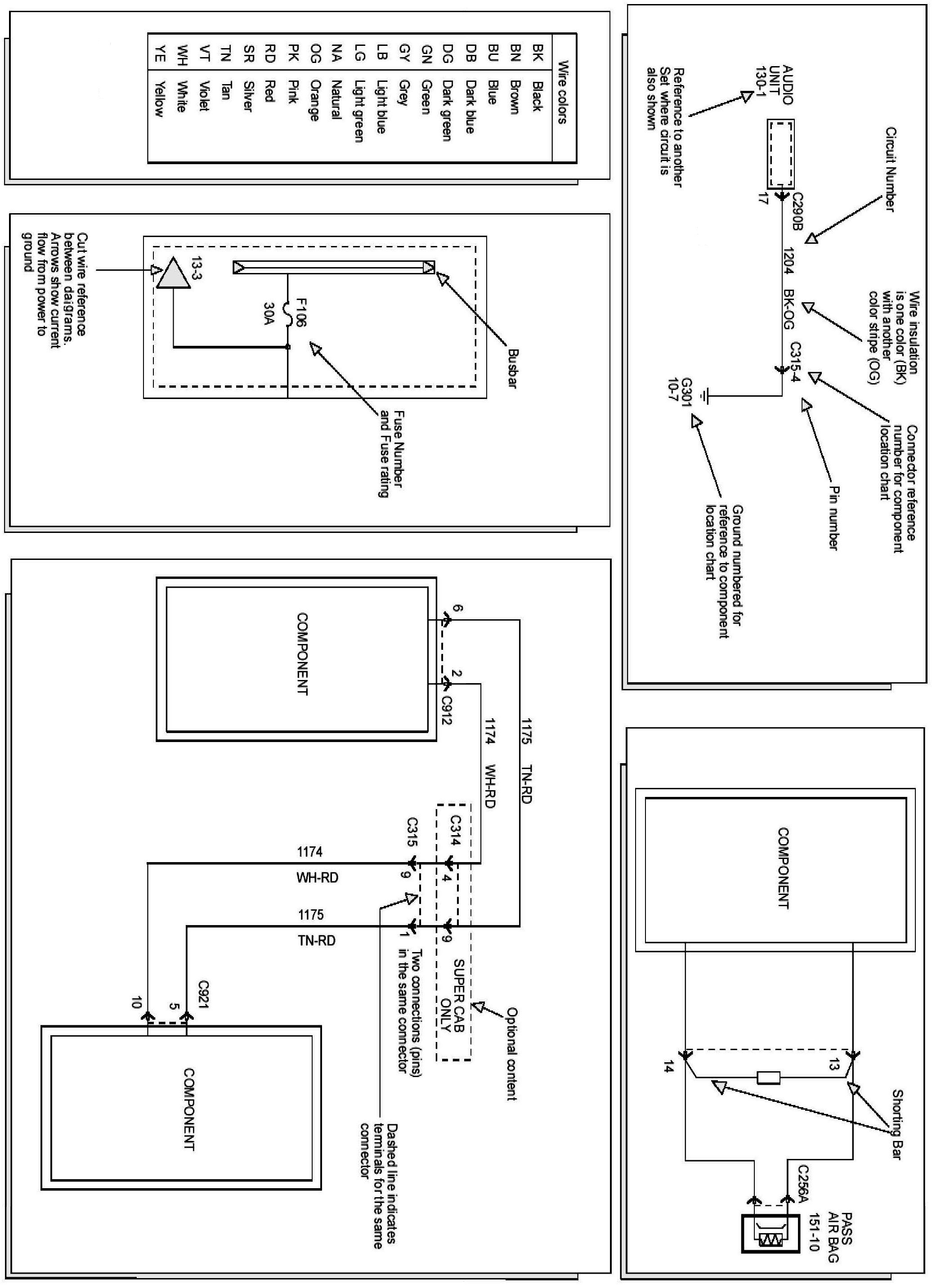 Factory service manual diagram