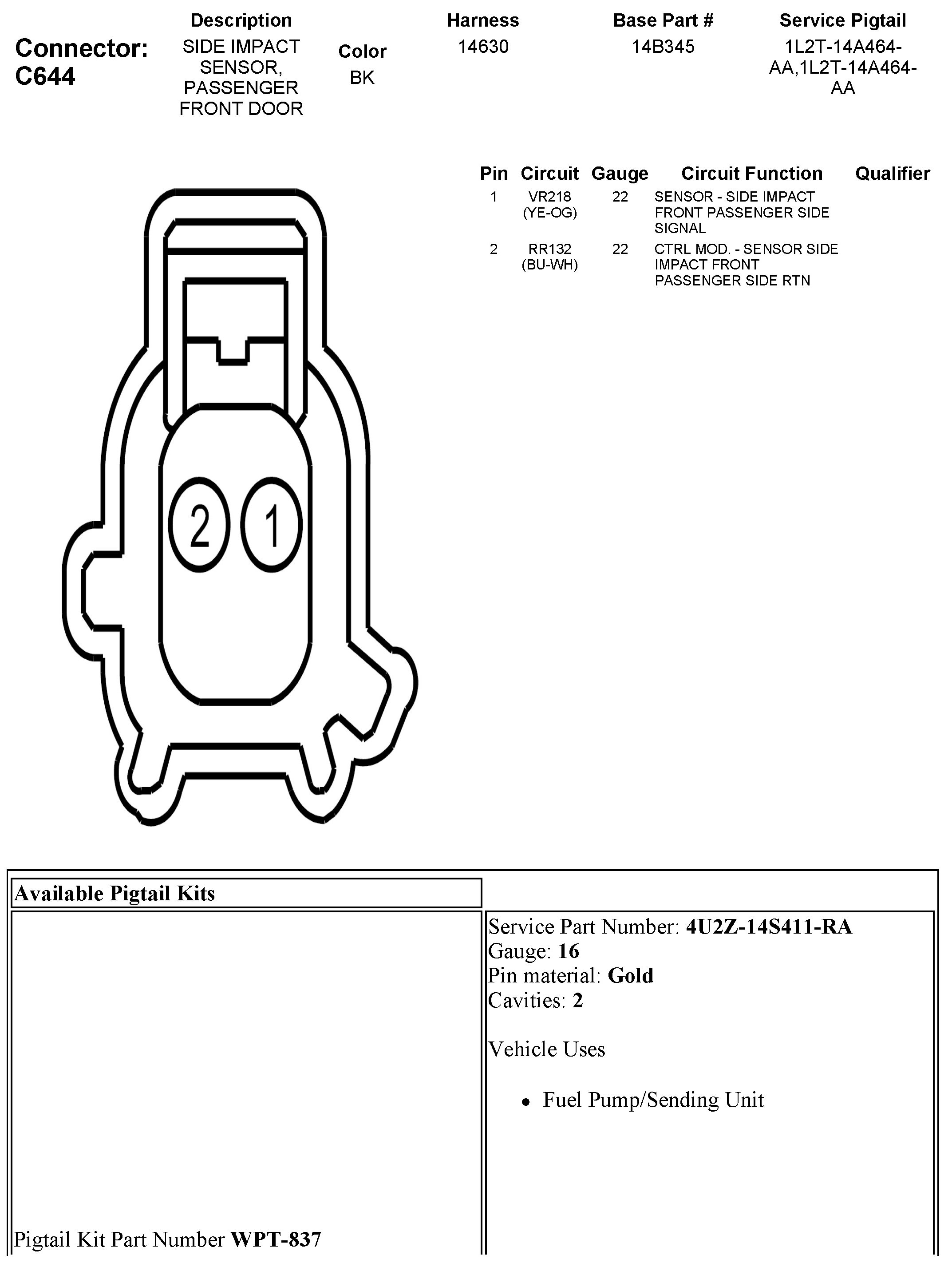 Factory service manual diagram