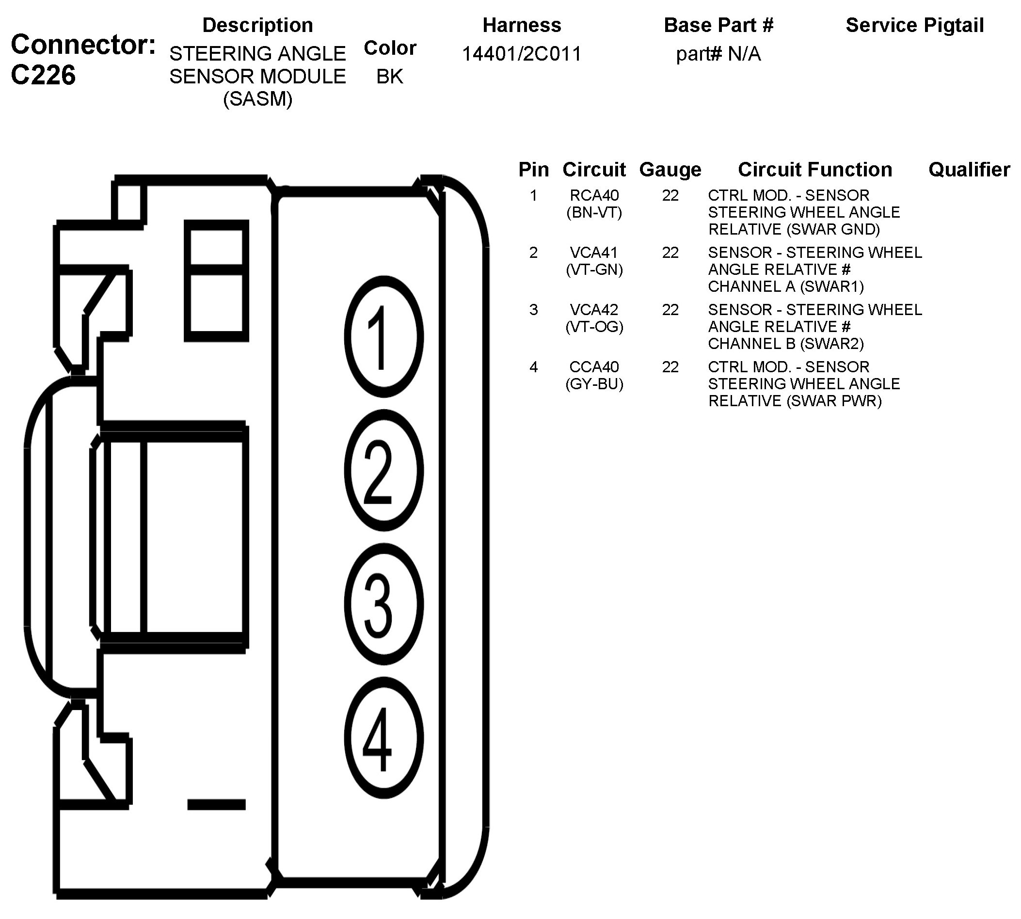 Factory service manual diagram
