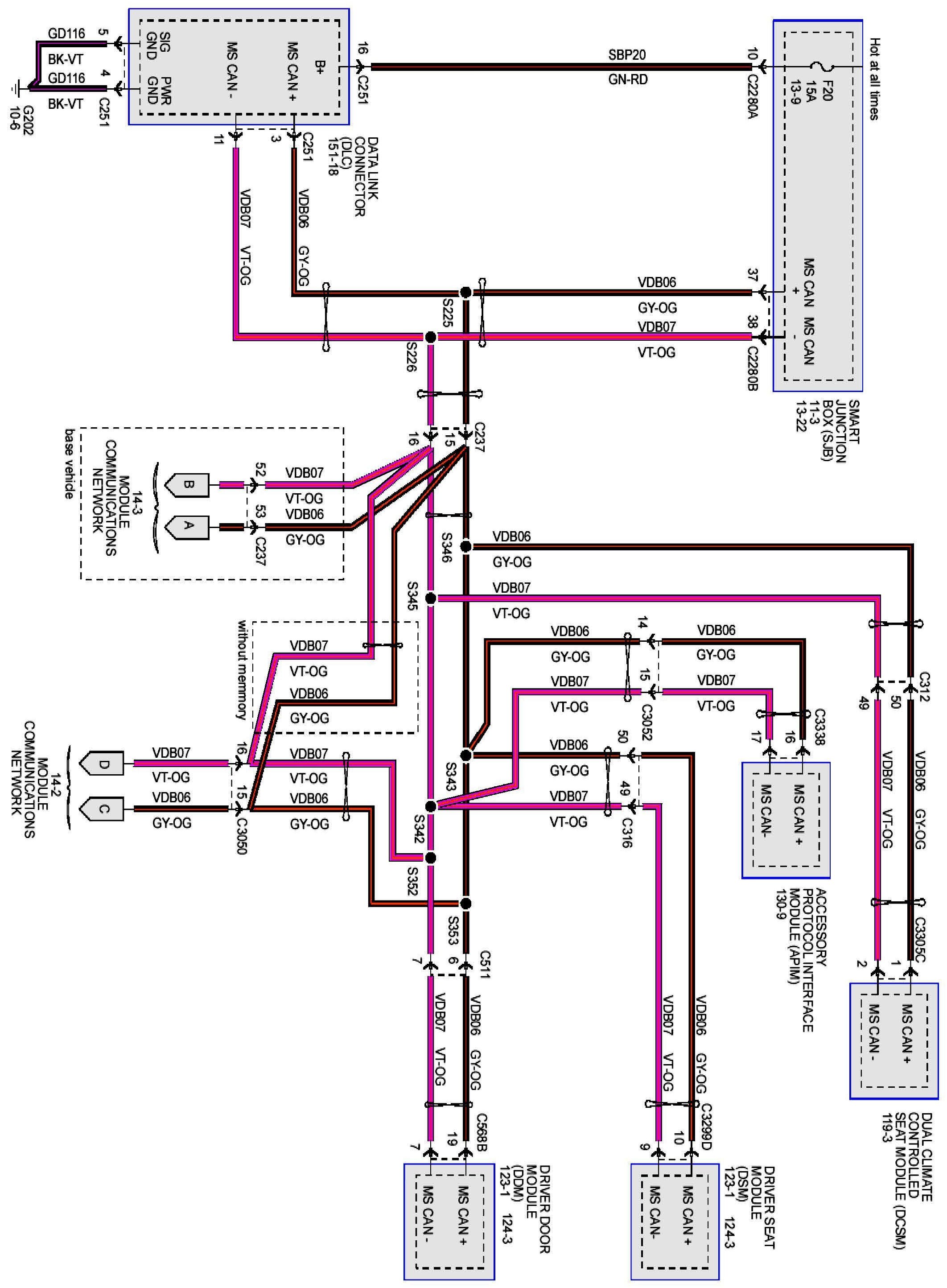 Factory service manual diagram