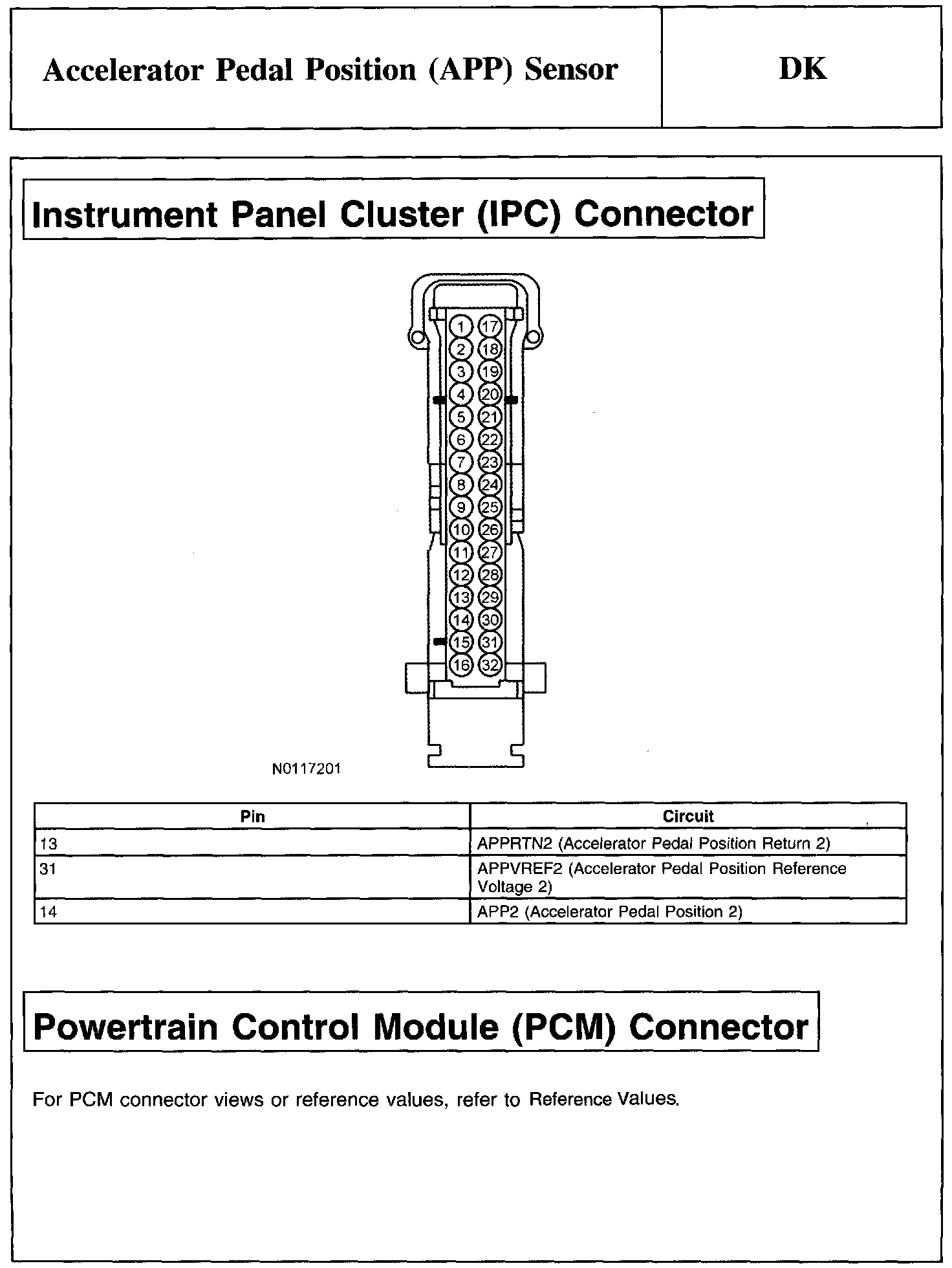 Factory service manual diagram