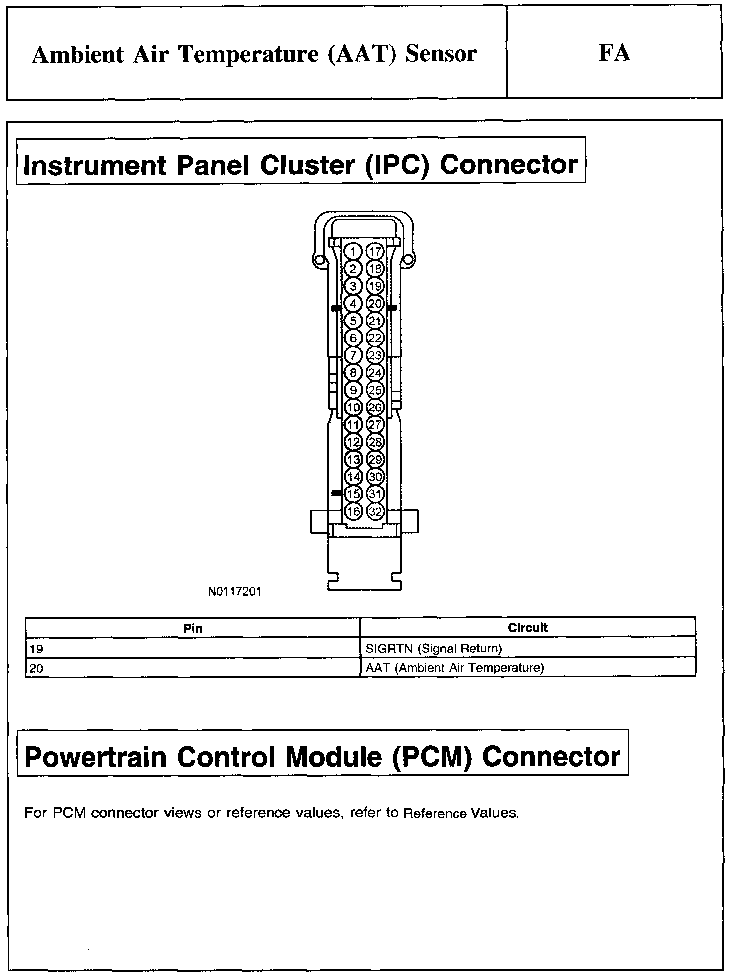 Factory service manual diagram
