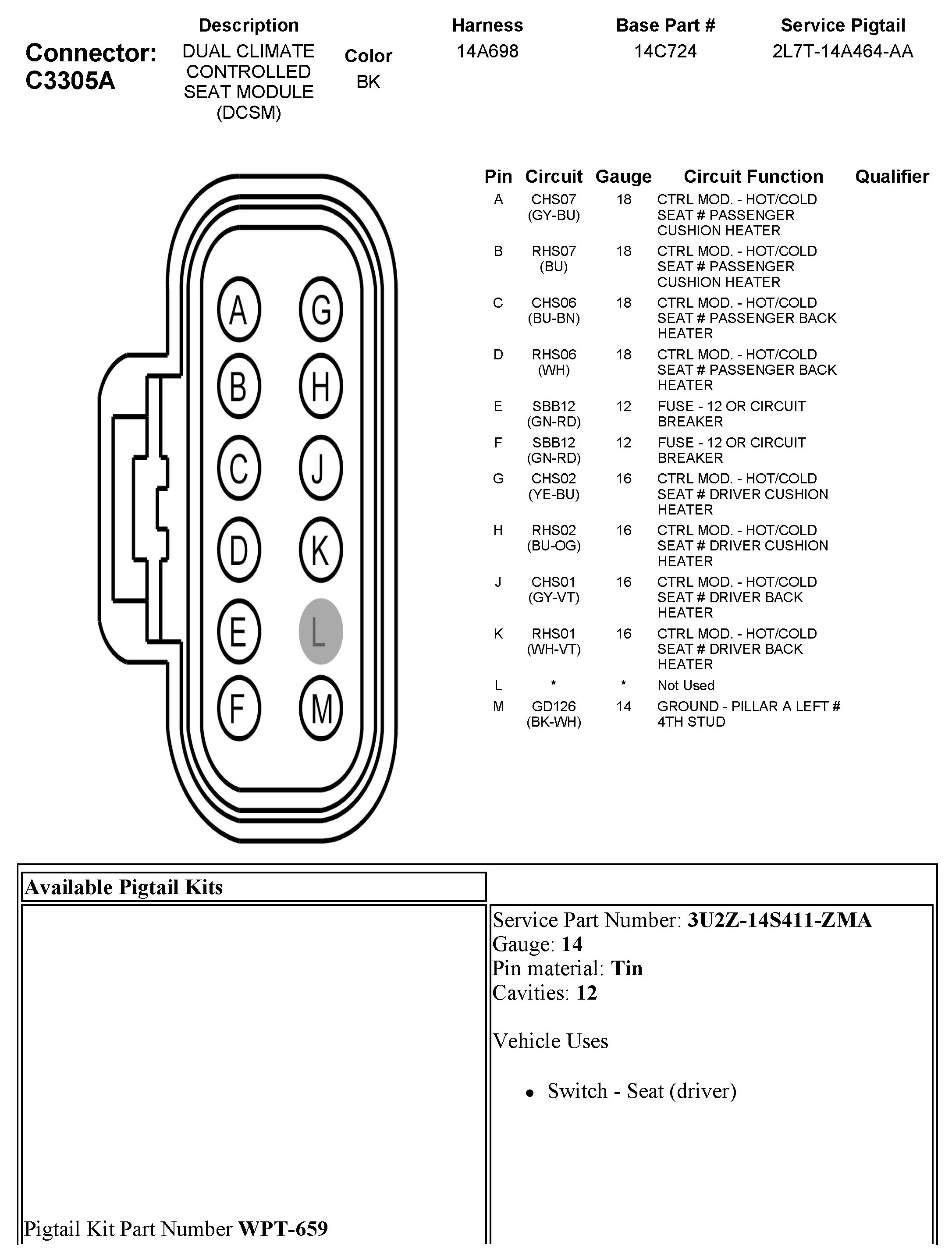 Factory service manual diagram