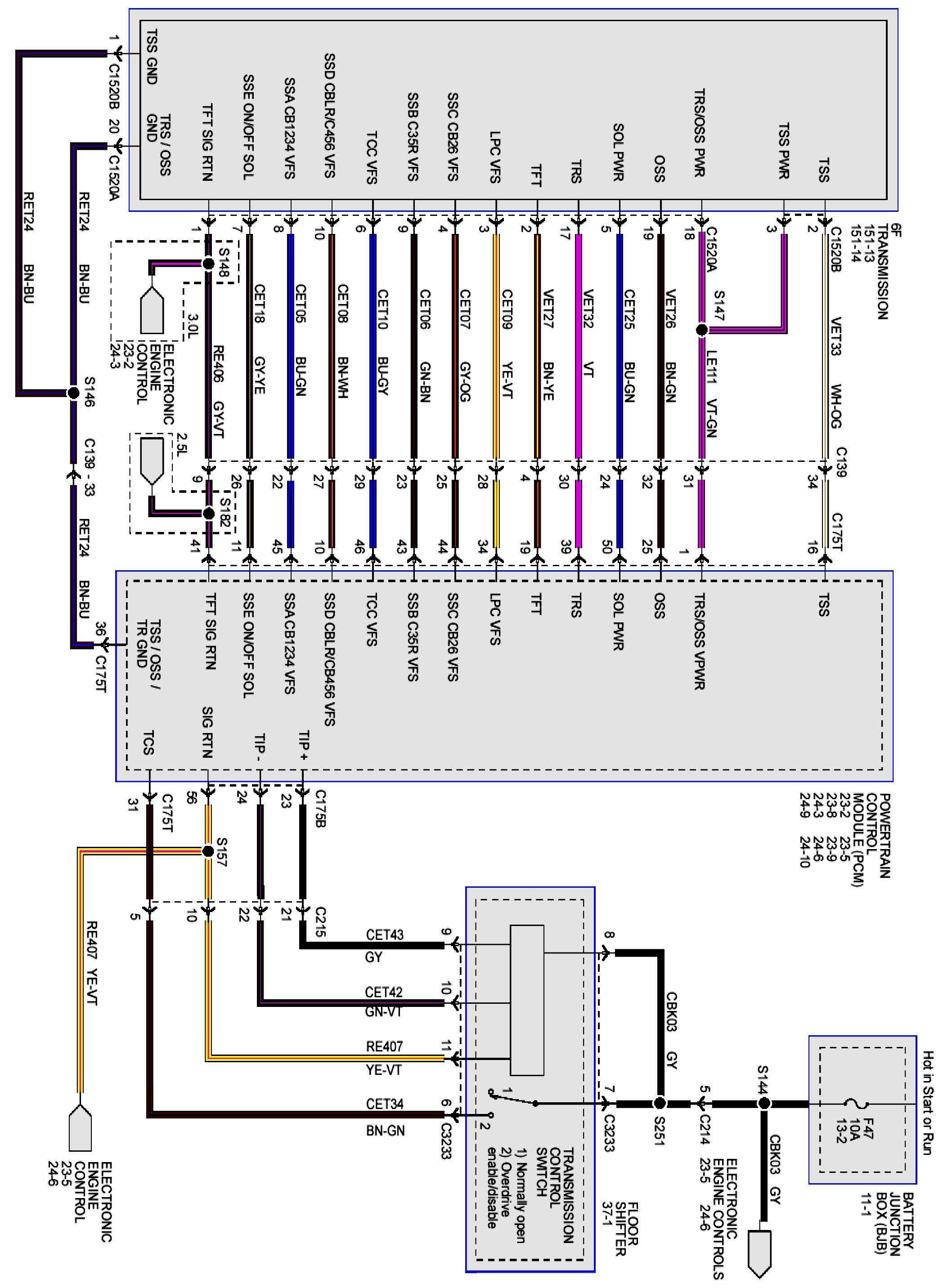 Factory service manual diagram