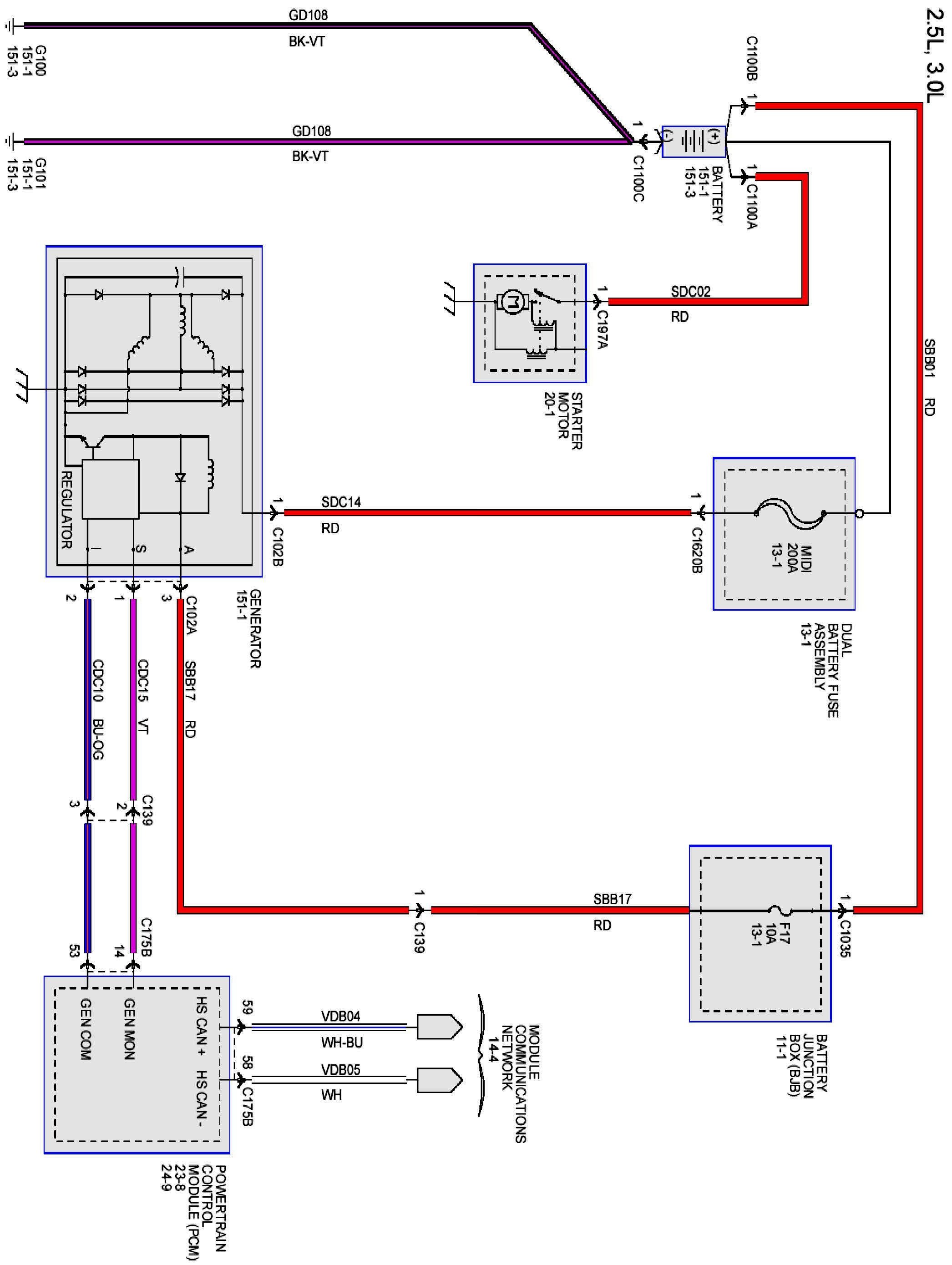 Factory service manual diagram