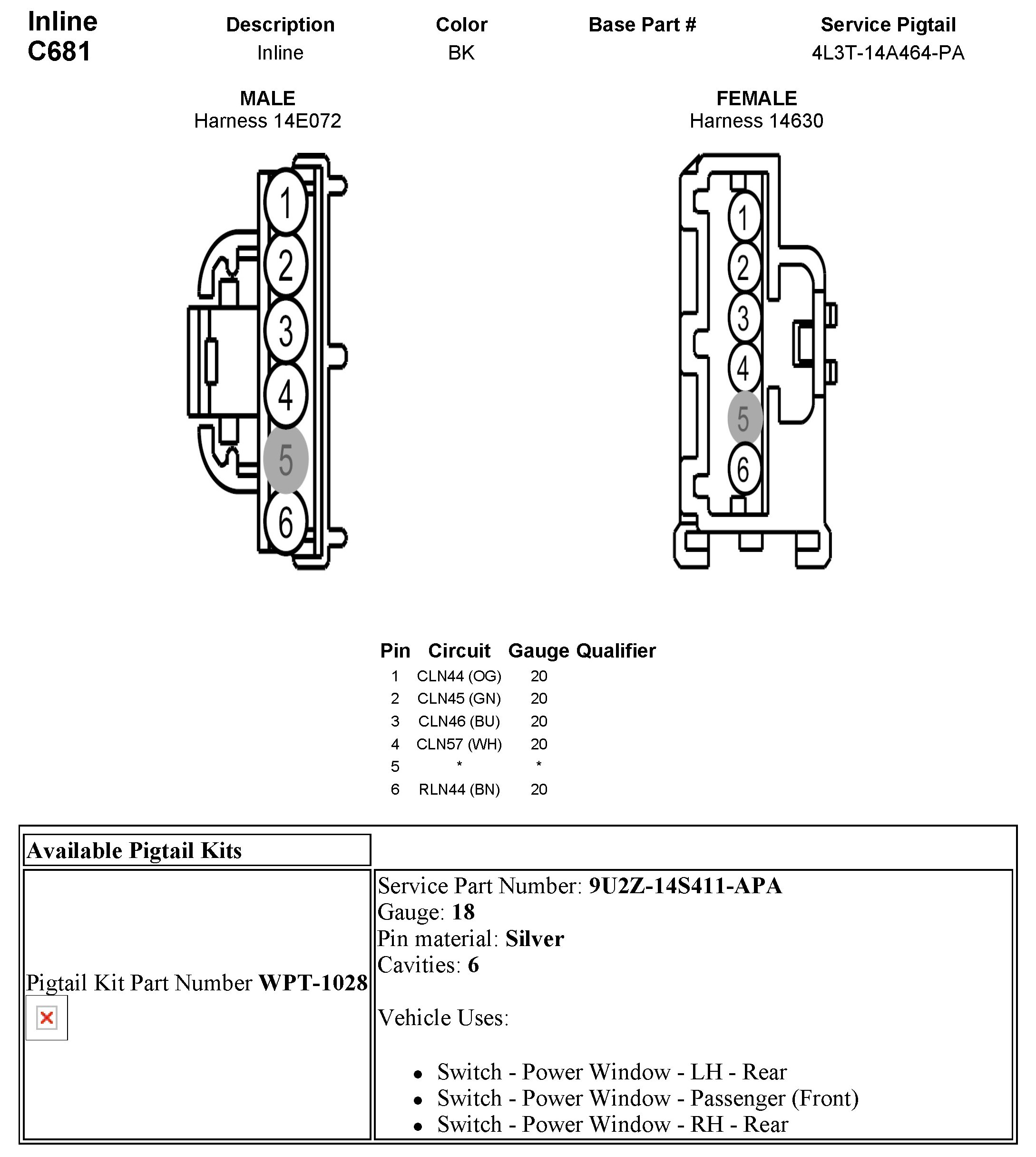 Factory service manual diagram