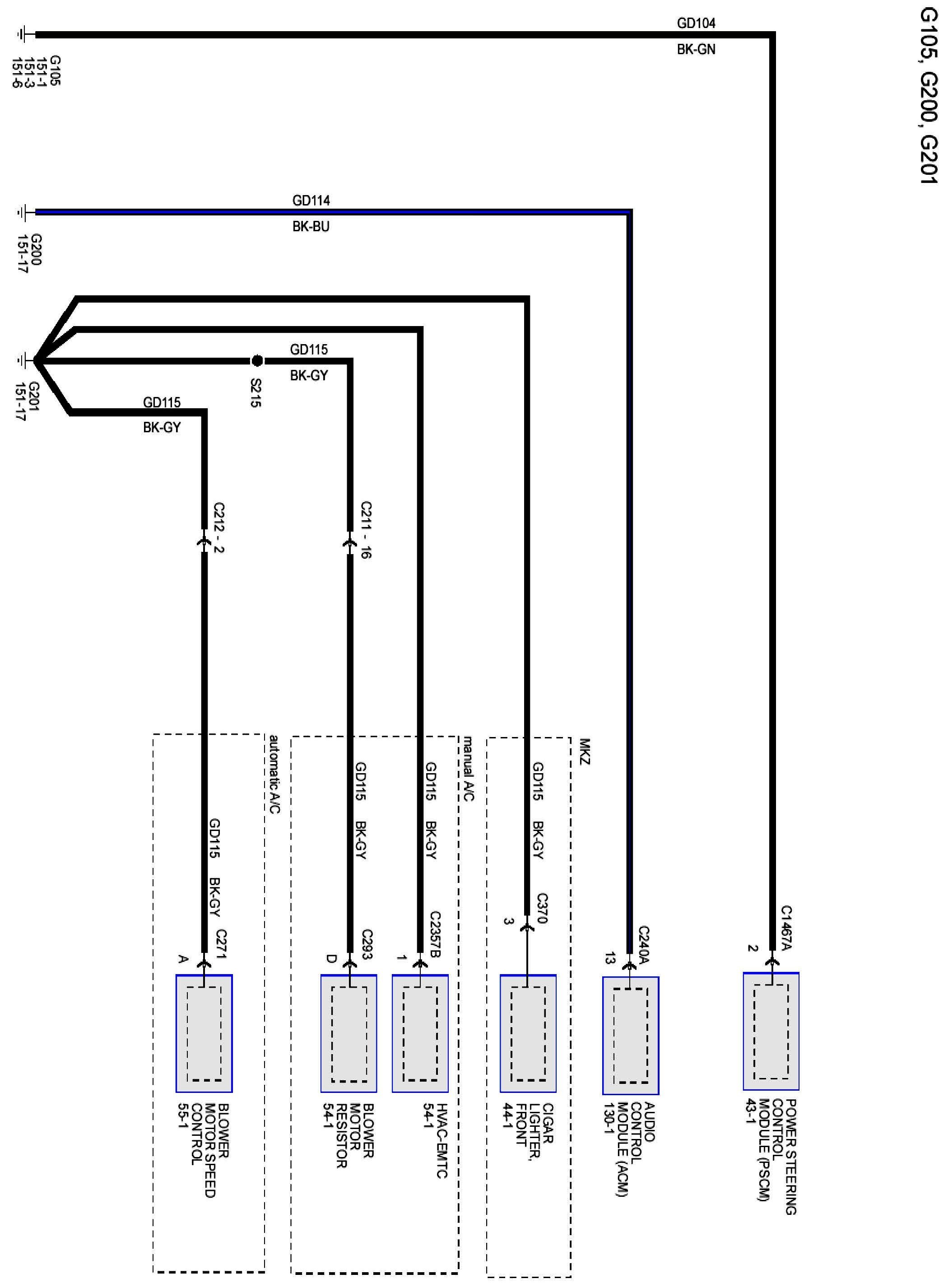 Factory service manual diagram